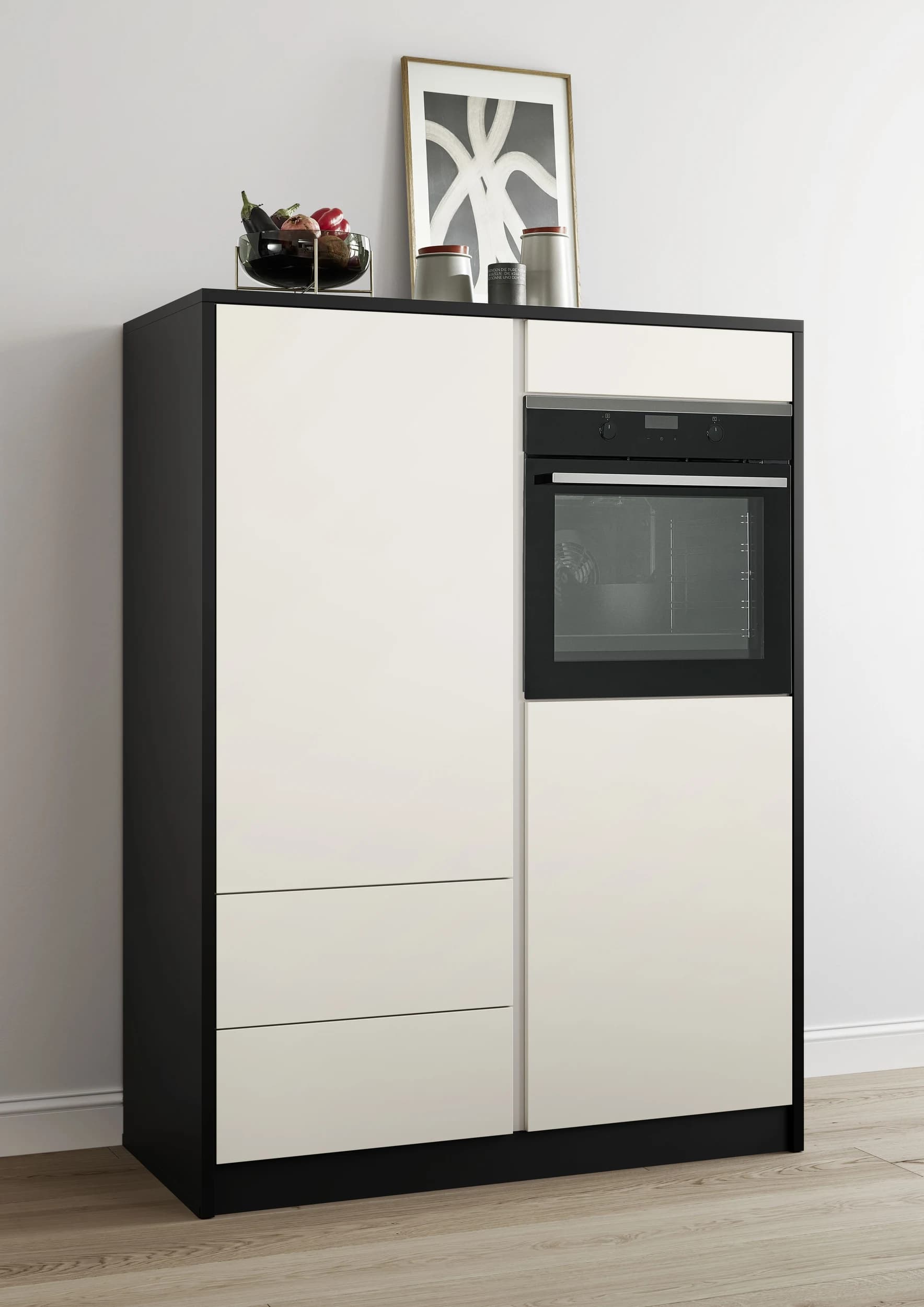 U-Küche 51.210 CO 2 524, weiß