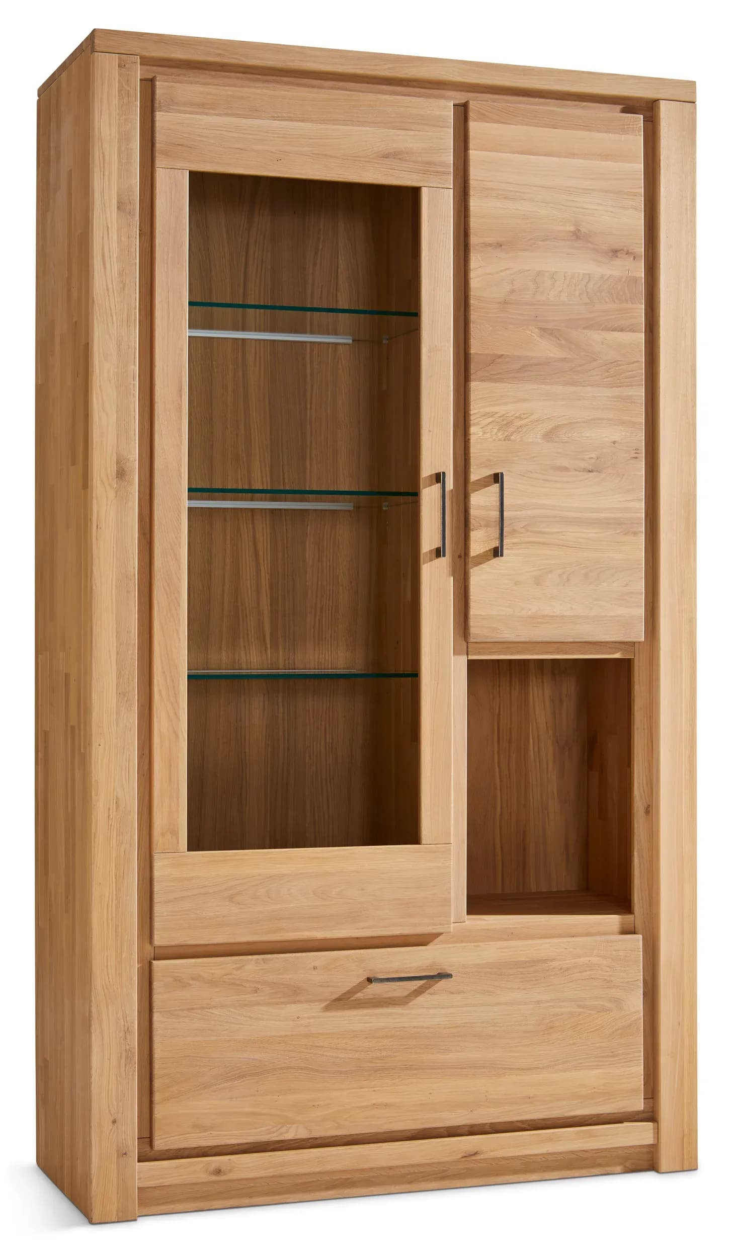 Vitrine Farmingdale - Eiche massiv, legno 