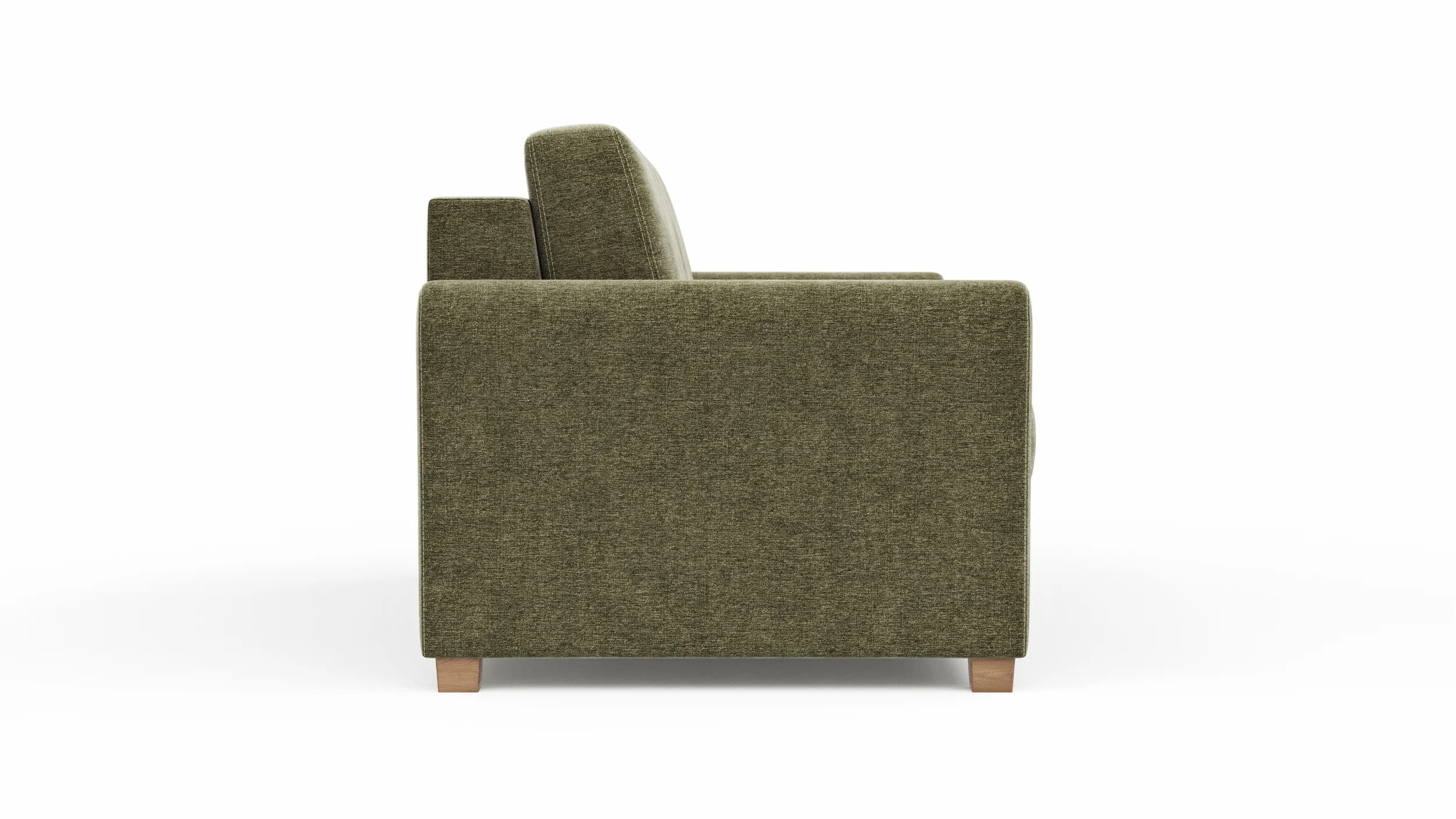 Sofa Lakeville 1 - 2-Sitzer inkl. Schlaffunktion, Stoff, Grün