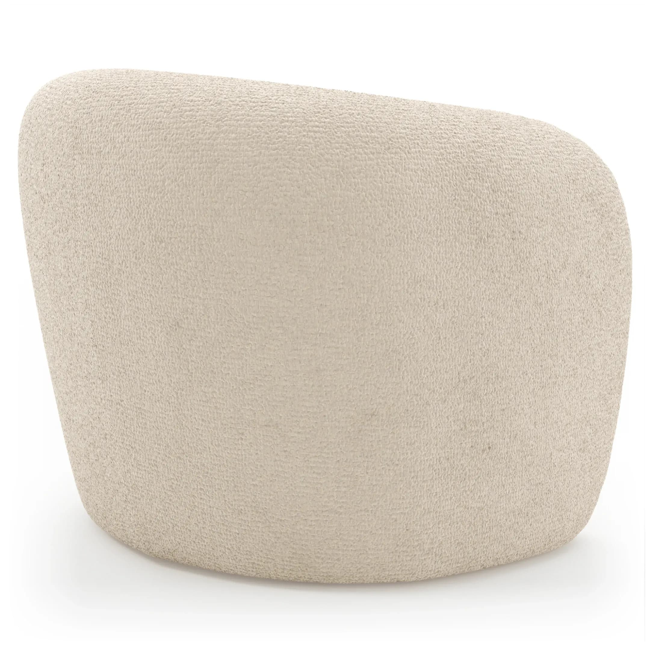 Sessel Karasu - Stoff, Natur