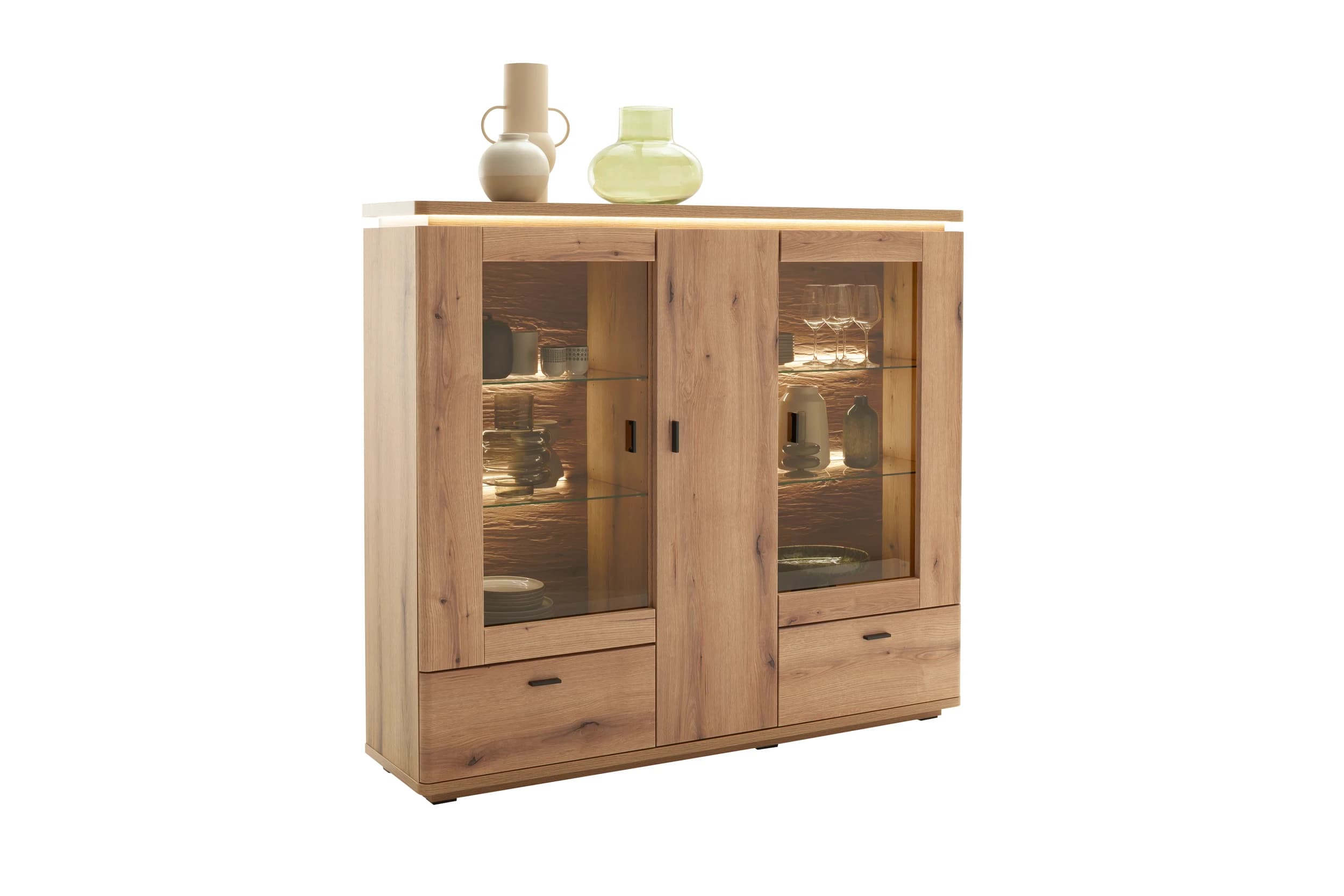 Highboard - Eiche Nachbildung