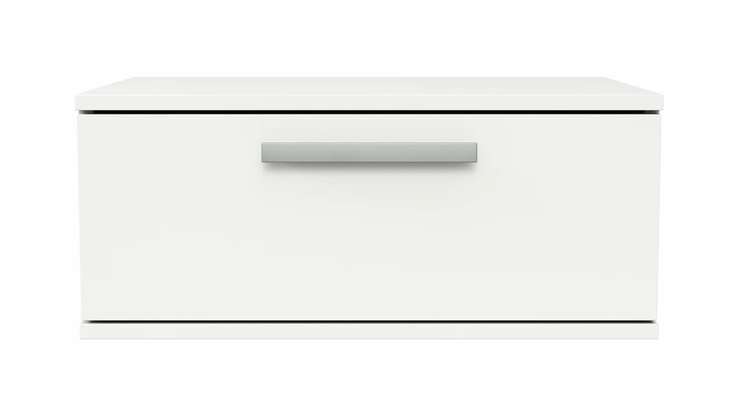 Hängeschrank Viana - Holzwerkstoff, Weiß