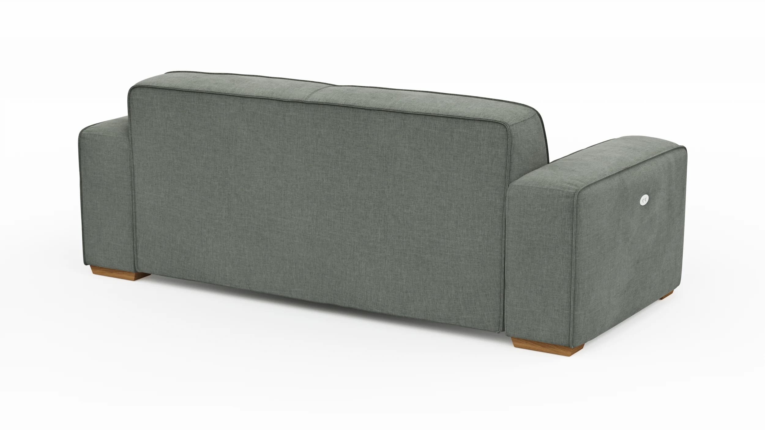 Sofa Denver - 2,5-Sitzer, inkl. Sitzvorzug (motorisch) Stoff, Grau