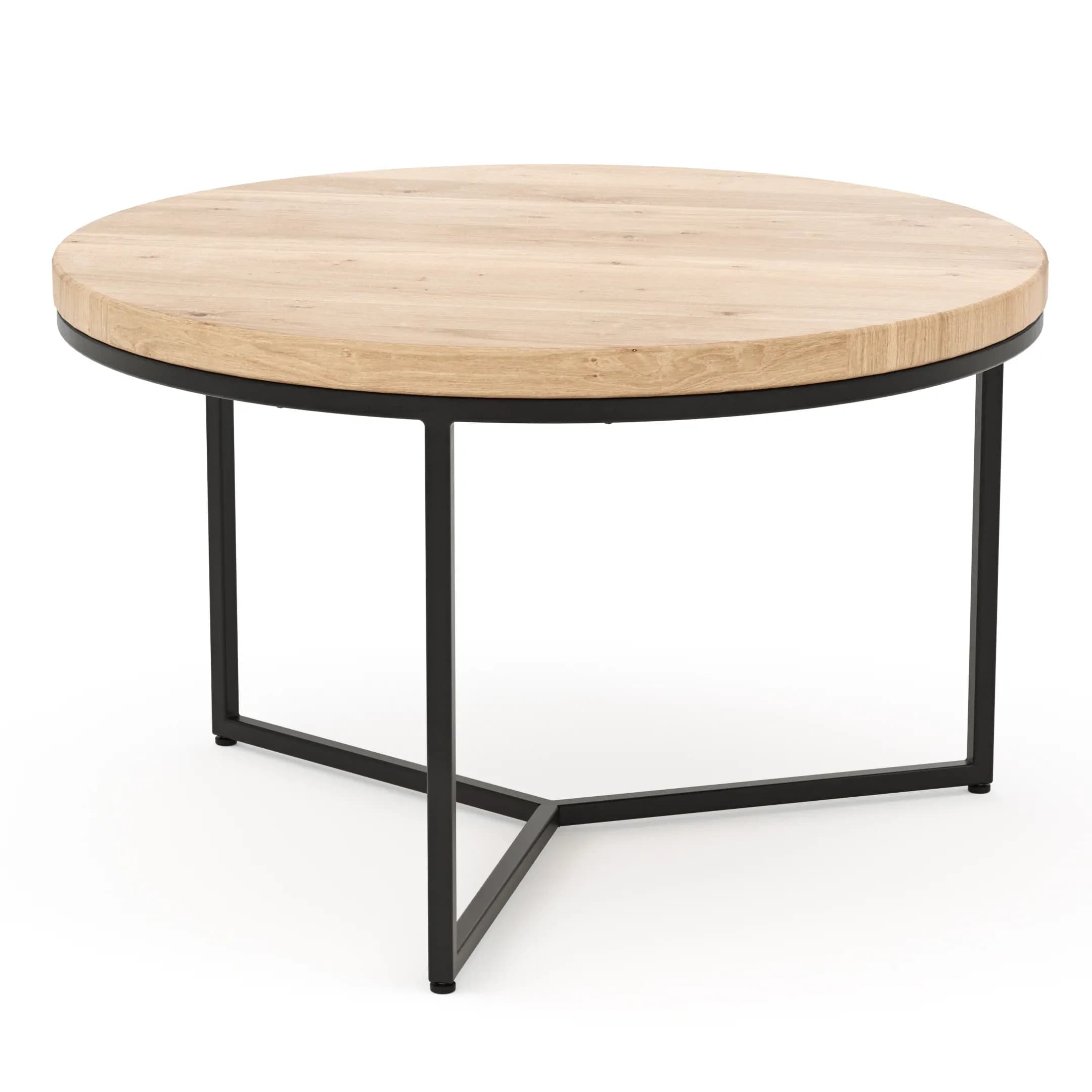 Couchtisch Farmingdale - LBH ca. 85x85x52 cm, Eiche massiv, legno
