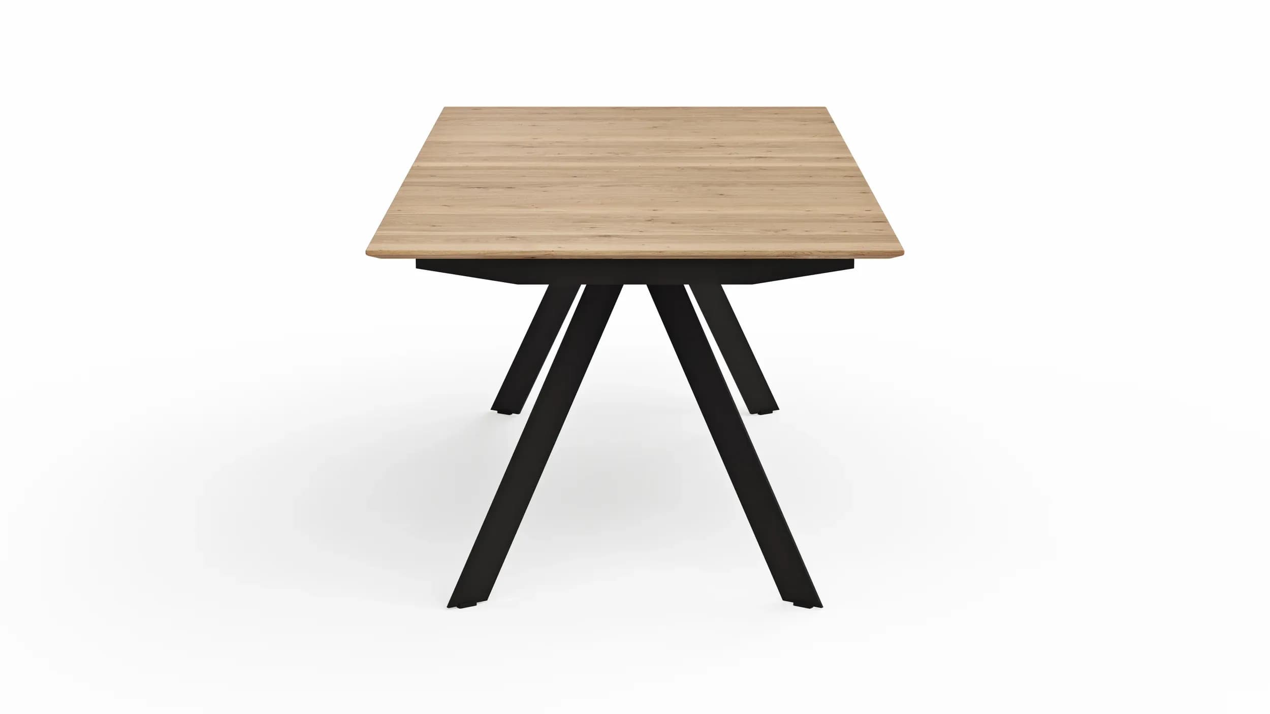 Esstisch Dinner - ausziehbar, LB ca. 220x100 cm, Eiche massiv