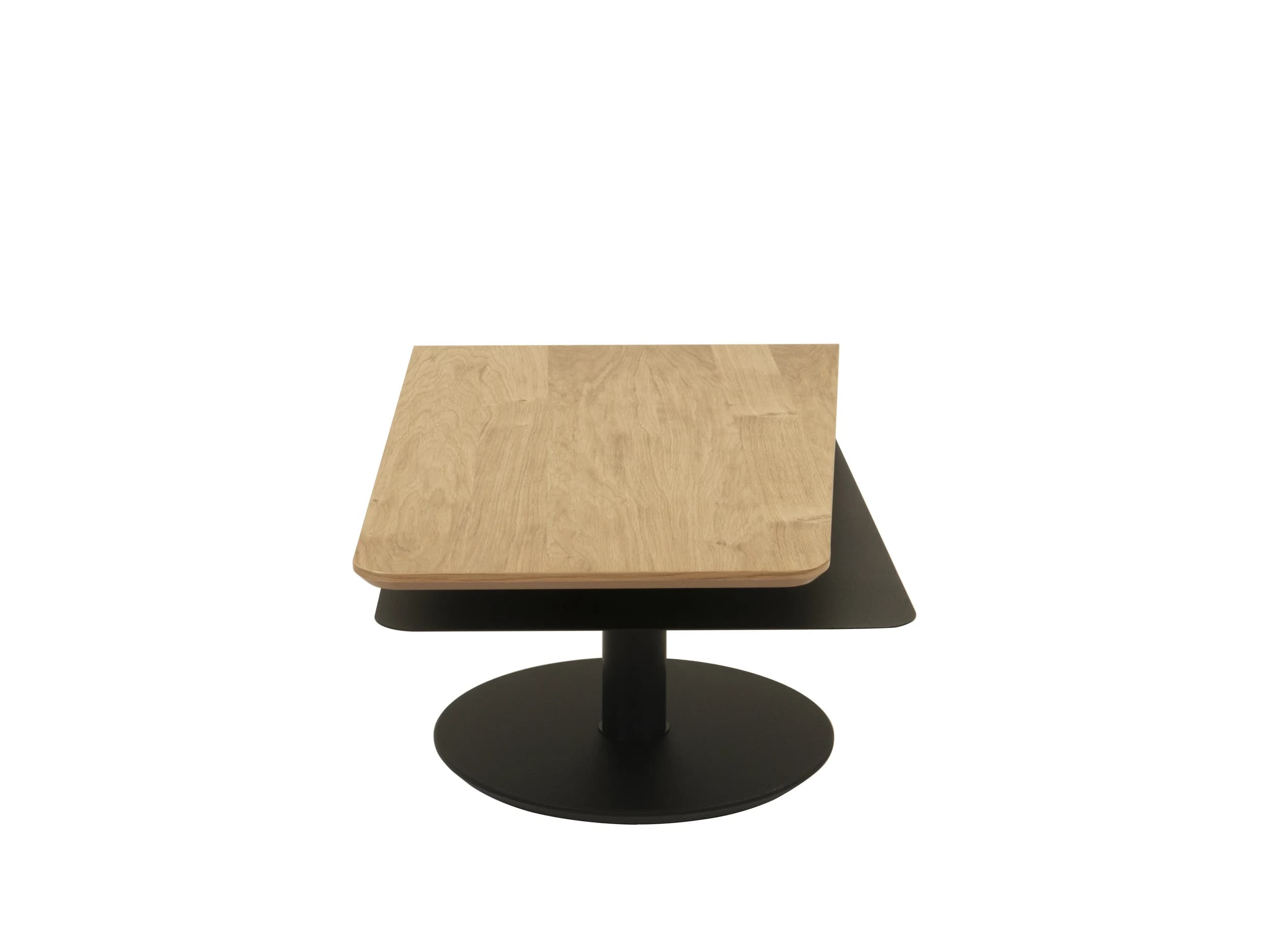 Couchtisch - höhenverstellbar, LBH. ca. 100x60x46-64  cm, Wildeiche furniert
