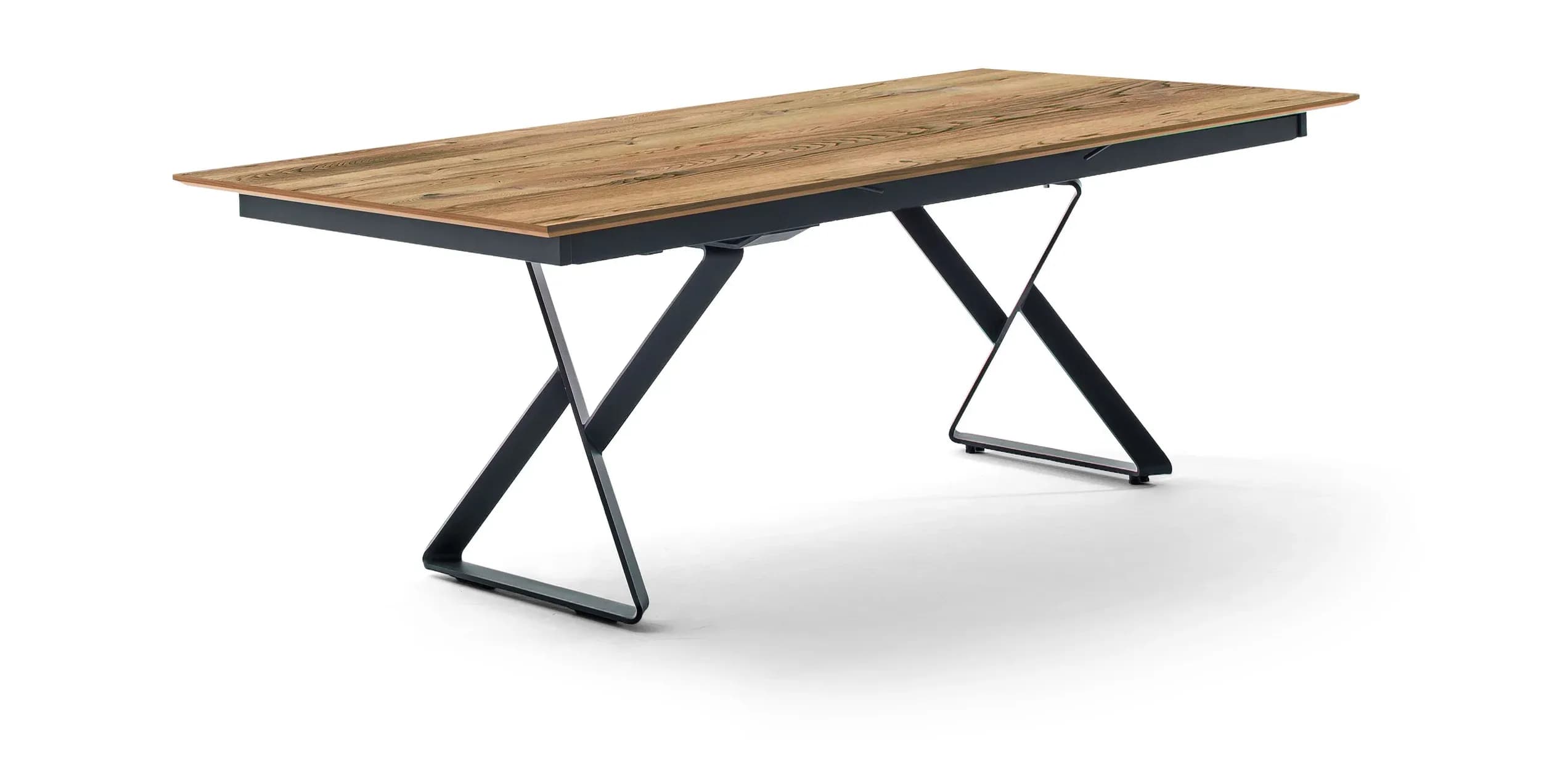 Esstisch - ausziehbar, LB ca. 220x100 cm, Eiche Furnier