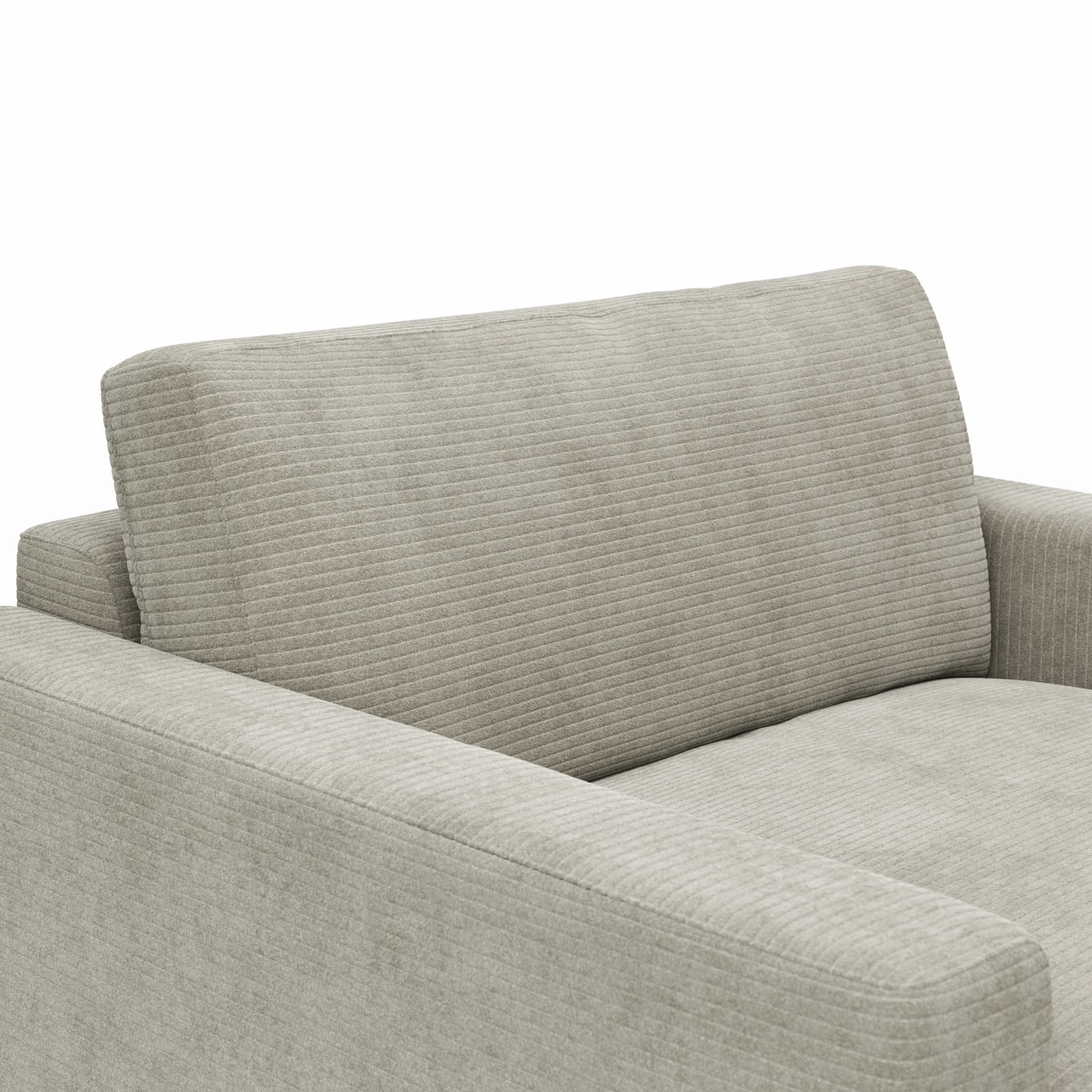 Longseat Solero 2.0 - Stoff, Hellgrau