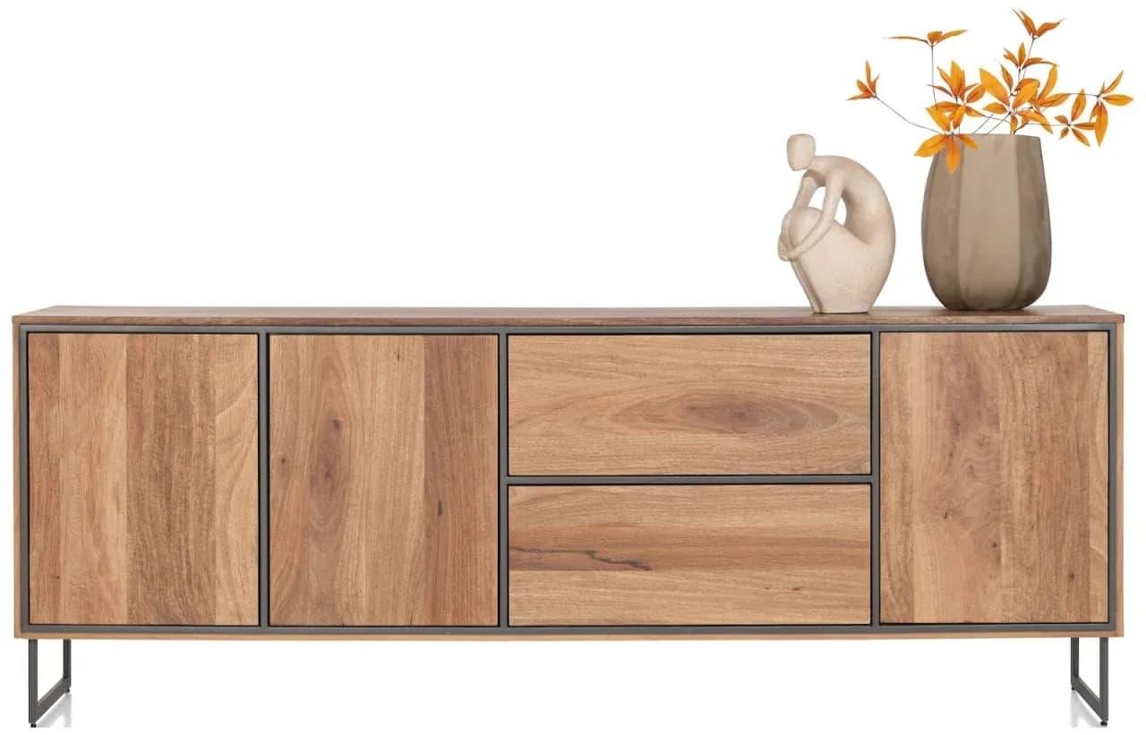 Trapani, Sideboard 240 cm - 3-Türen + 2-Laden