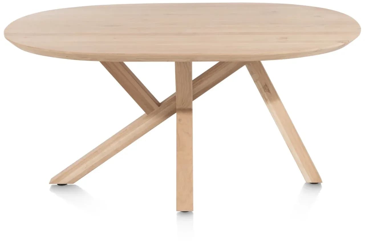 Shimla, Tisch 160 x 130 cm - Holz Fuße