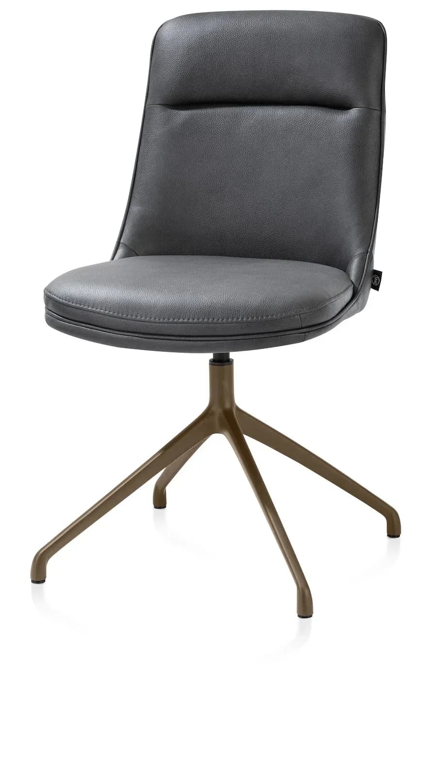 Mateo, Stuhl - drehbar - steelbrown - Pala