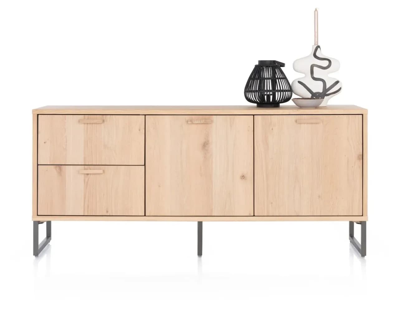 Castello, Sideboard 181 cm - 2-Türen + 2-Laden