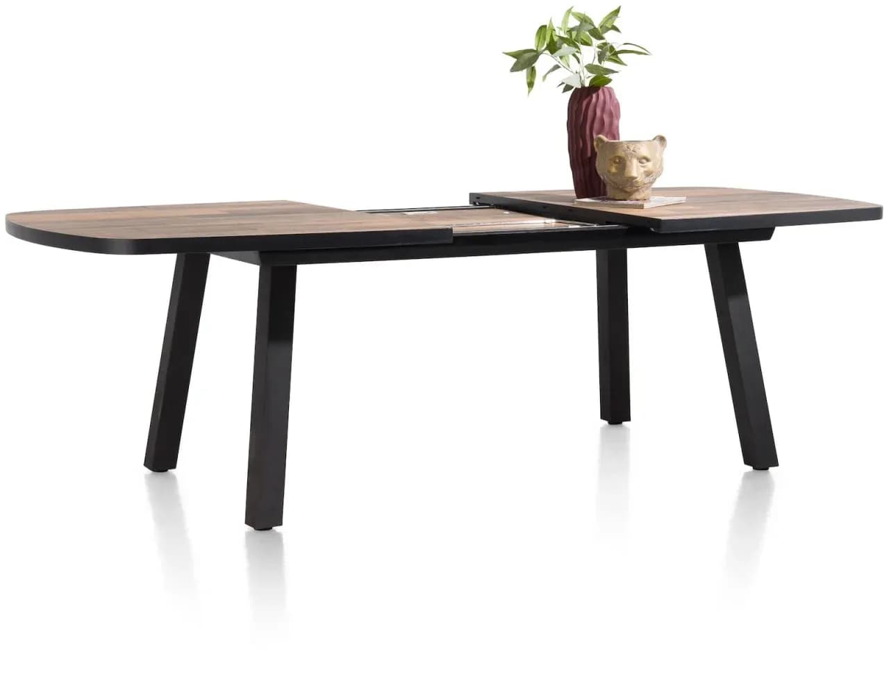 Avalox, Auszieh-Tresentisch oval 190 (+ 60) x 110 cm