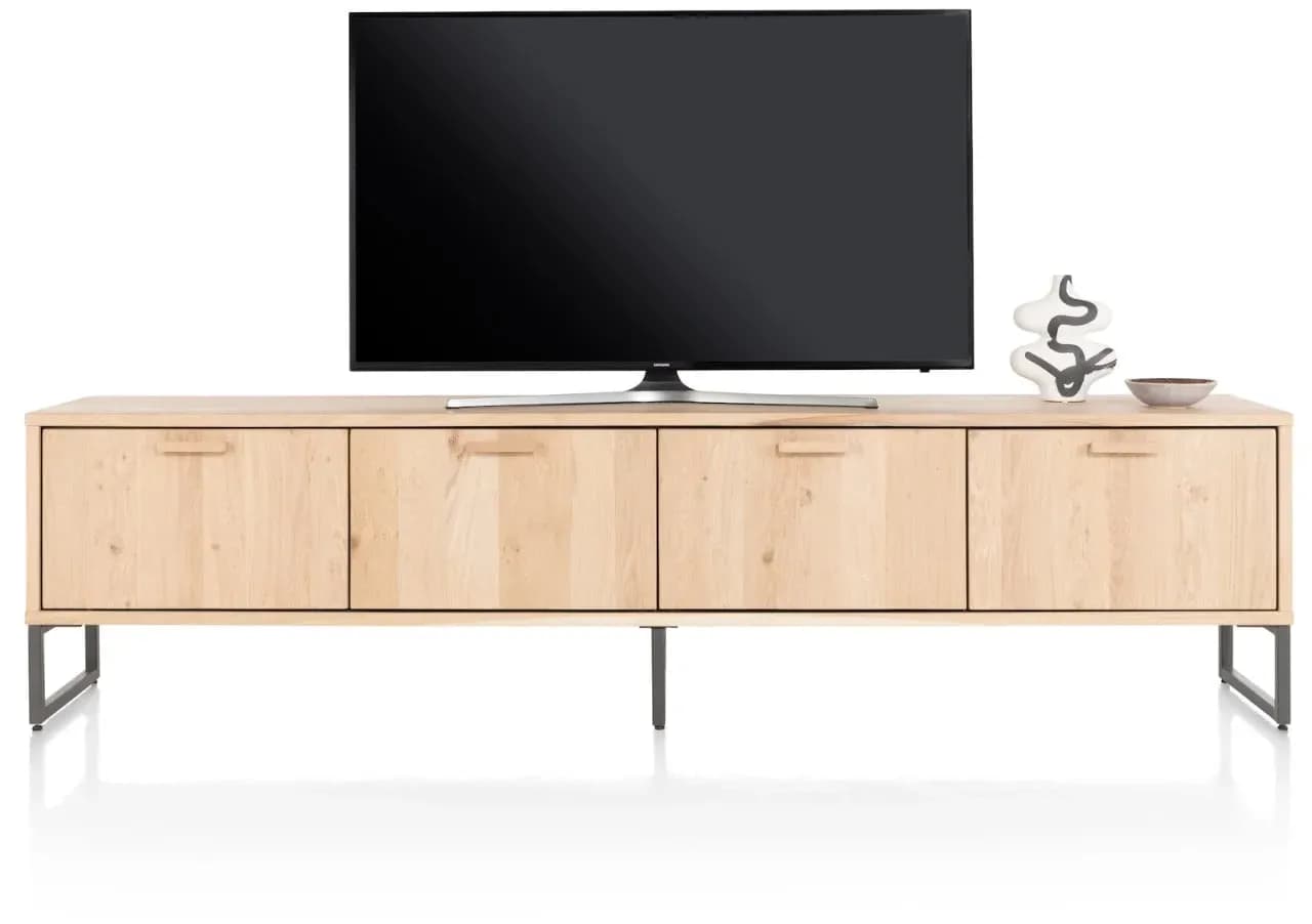 Castello, Lowboard 240 cm - 3-Türen + 1-Klappe