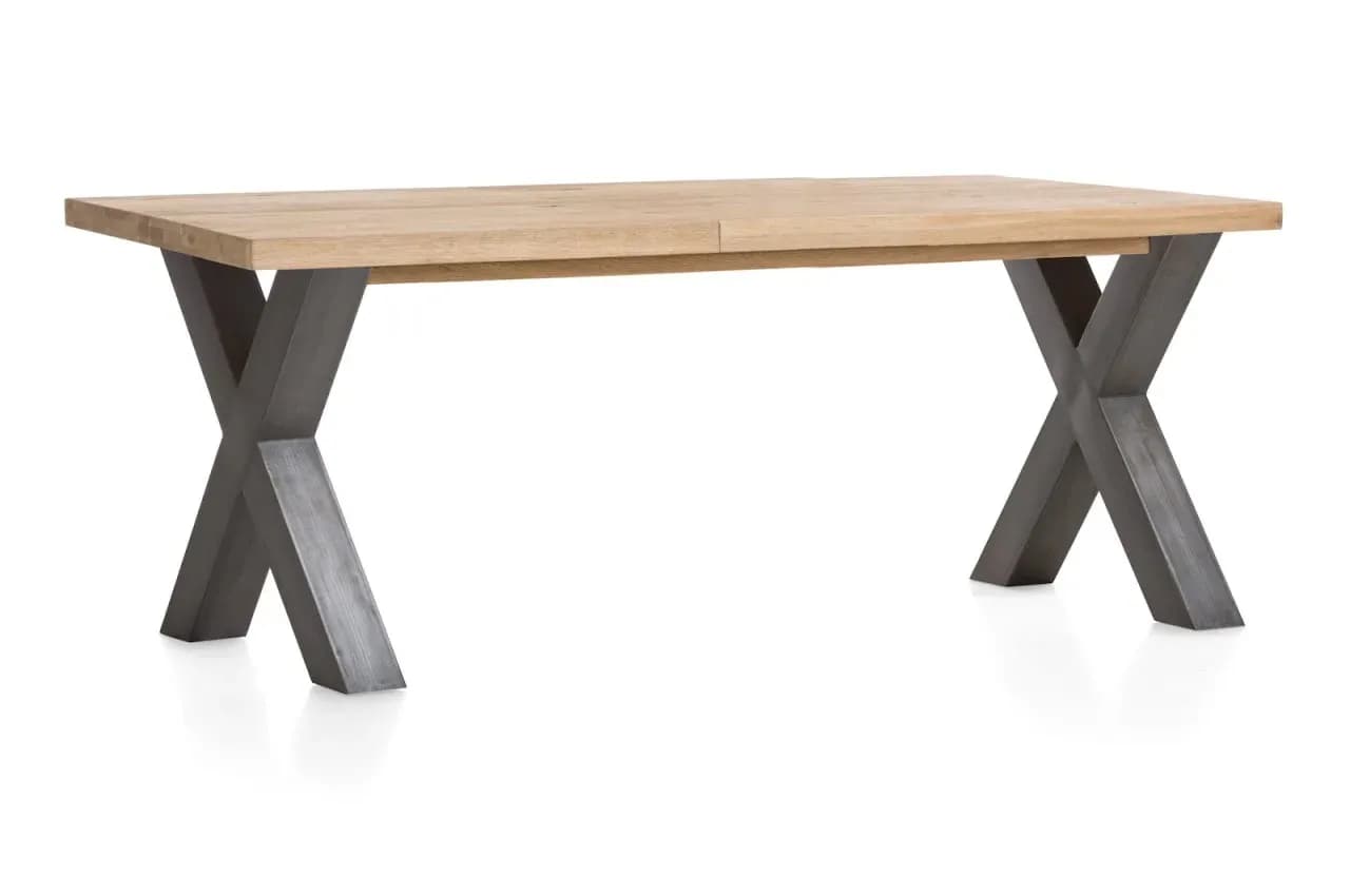 Metalox, Ausziehtisch 160 (+ 50) x 100 cm