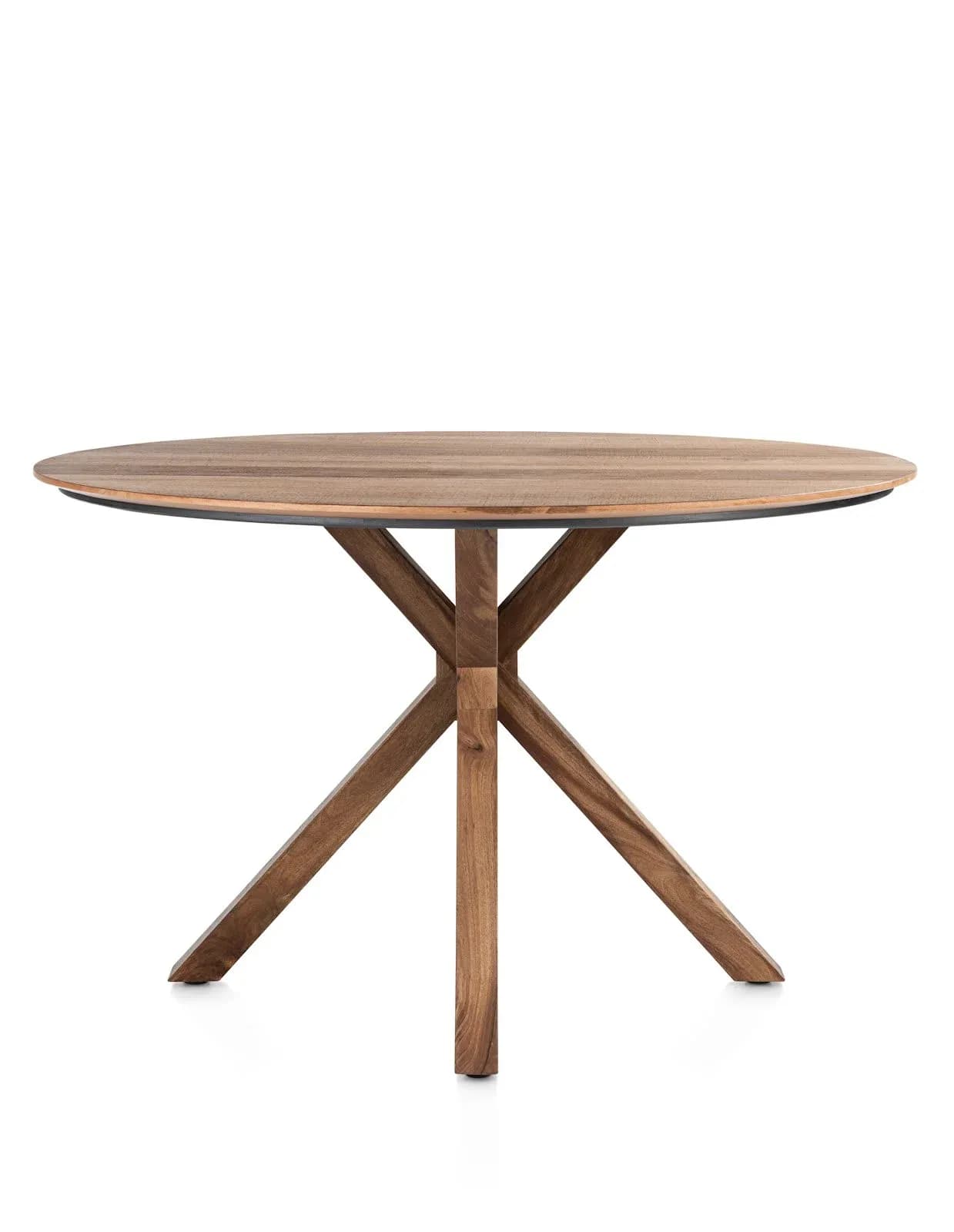 Trapani, Tresentisch Ellipse 150 x 120 cm (Höhe: 92 cm)