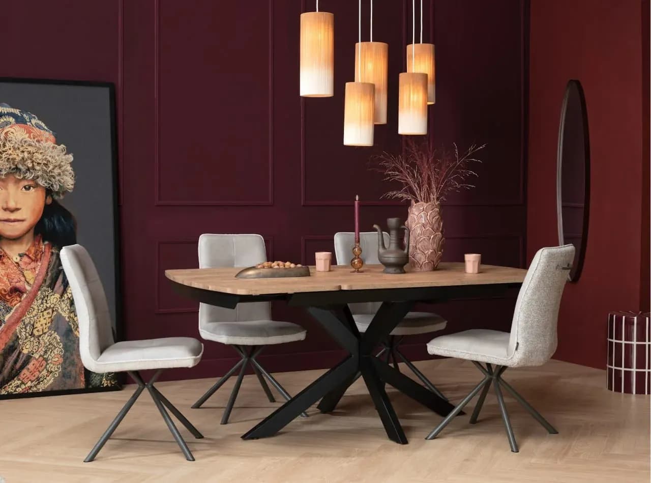 Milva, Stuhl - graphit Gestell - Kombi Luton / Pala + Handgriff