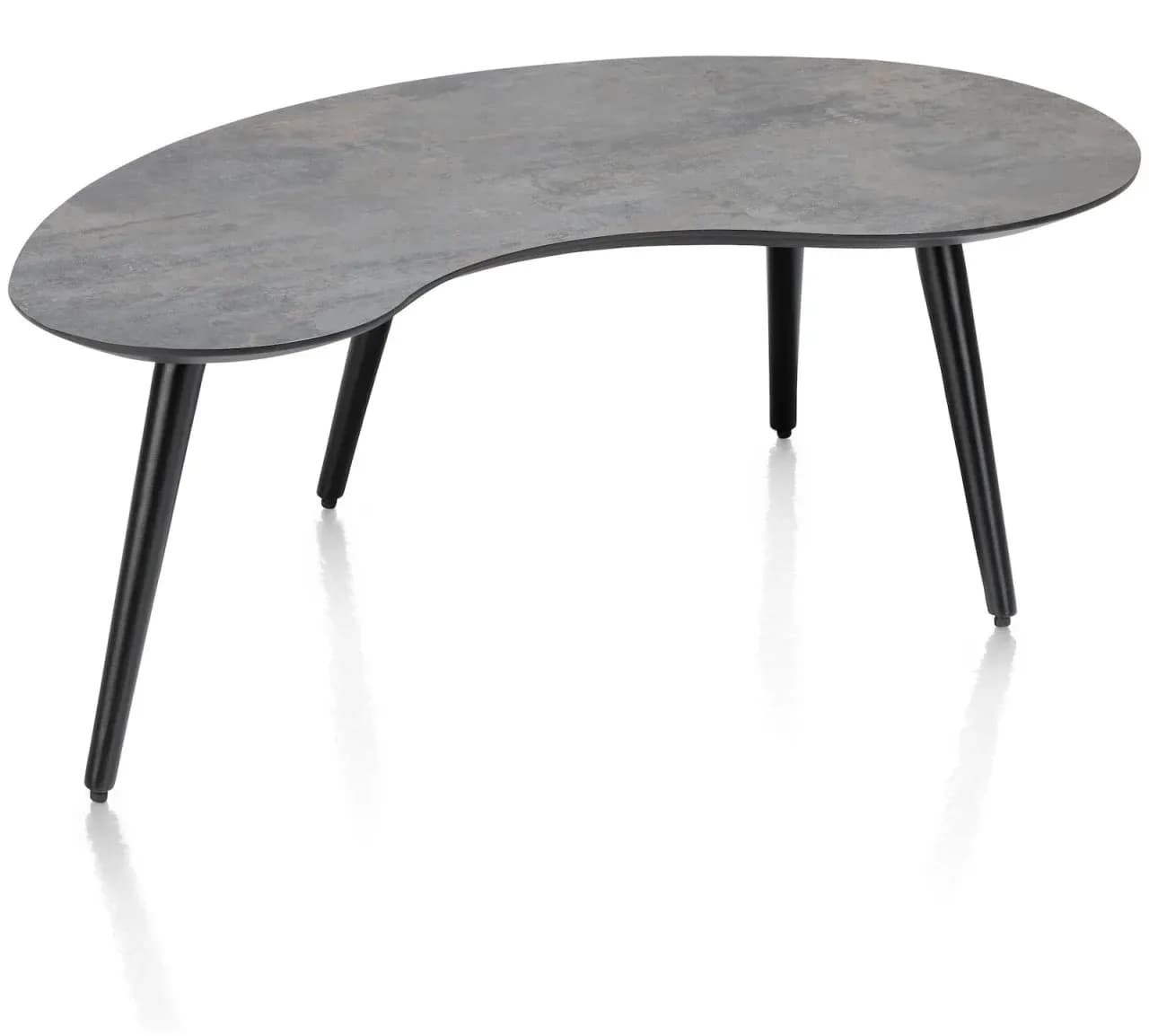 Maze, Couchtisch 100 x 59 cm - Nierenform - Höhe 39 cm