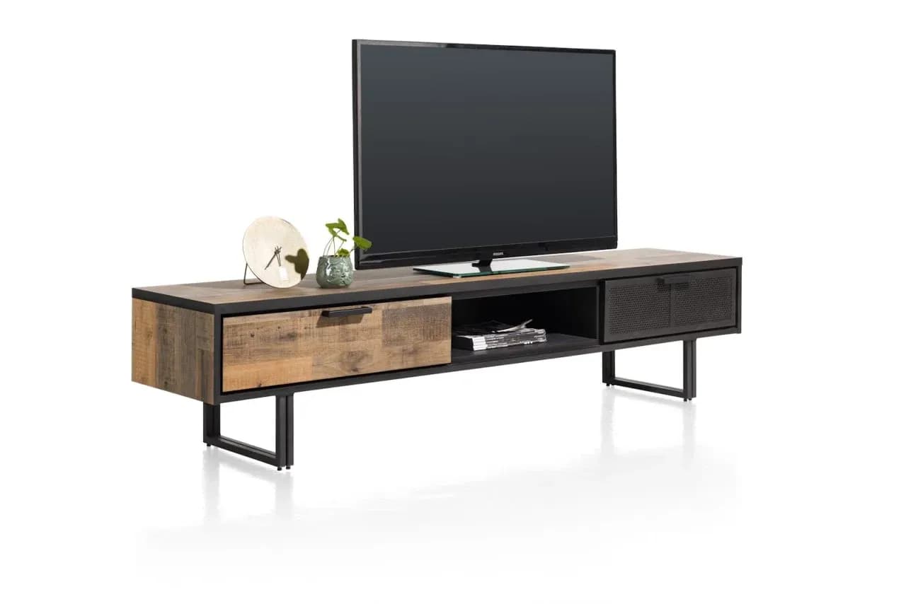 Avalon, TV-Sideboard 200 cm - 2-Laden + 1-Nische