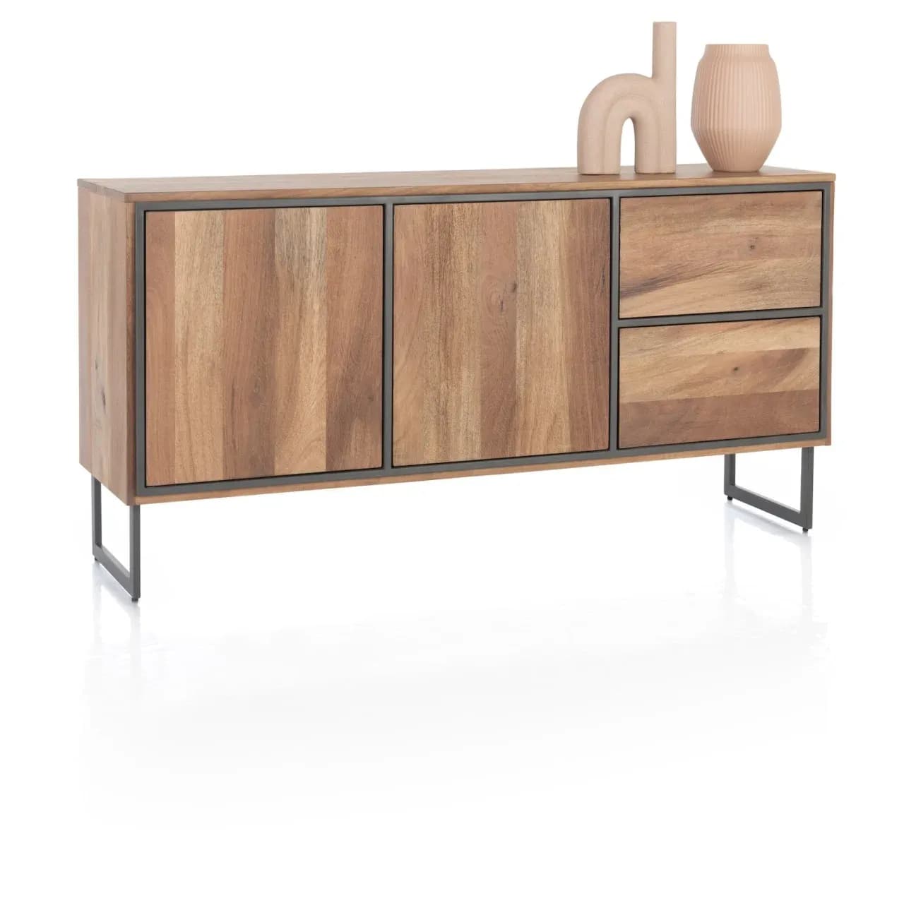 Trapani, Sideboard 160 cm - 2-Türen + 2-Laden