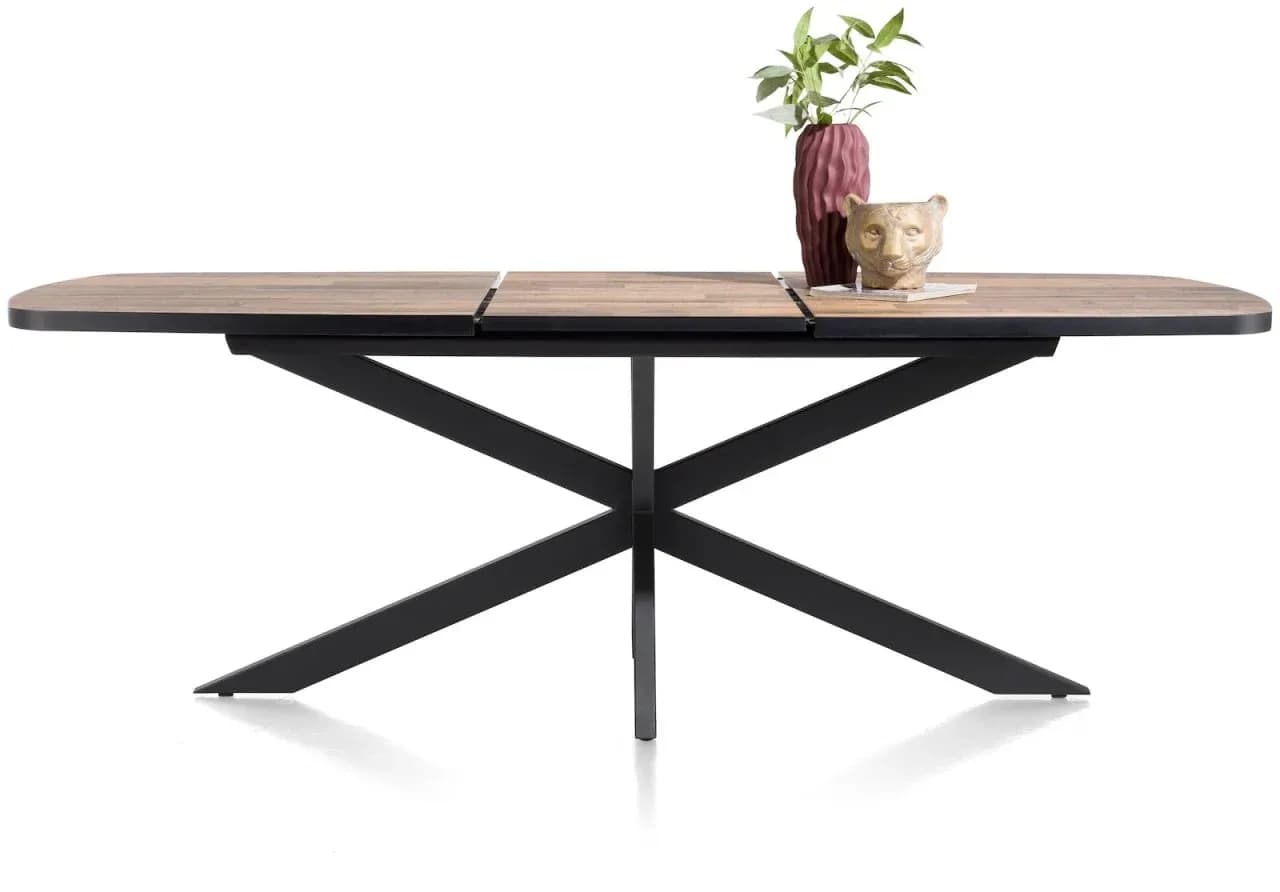 Avalox, Ausziehtisch oval 190 (+ 60) x 110 cm
