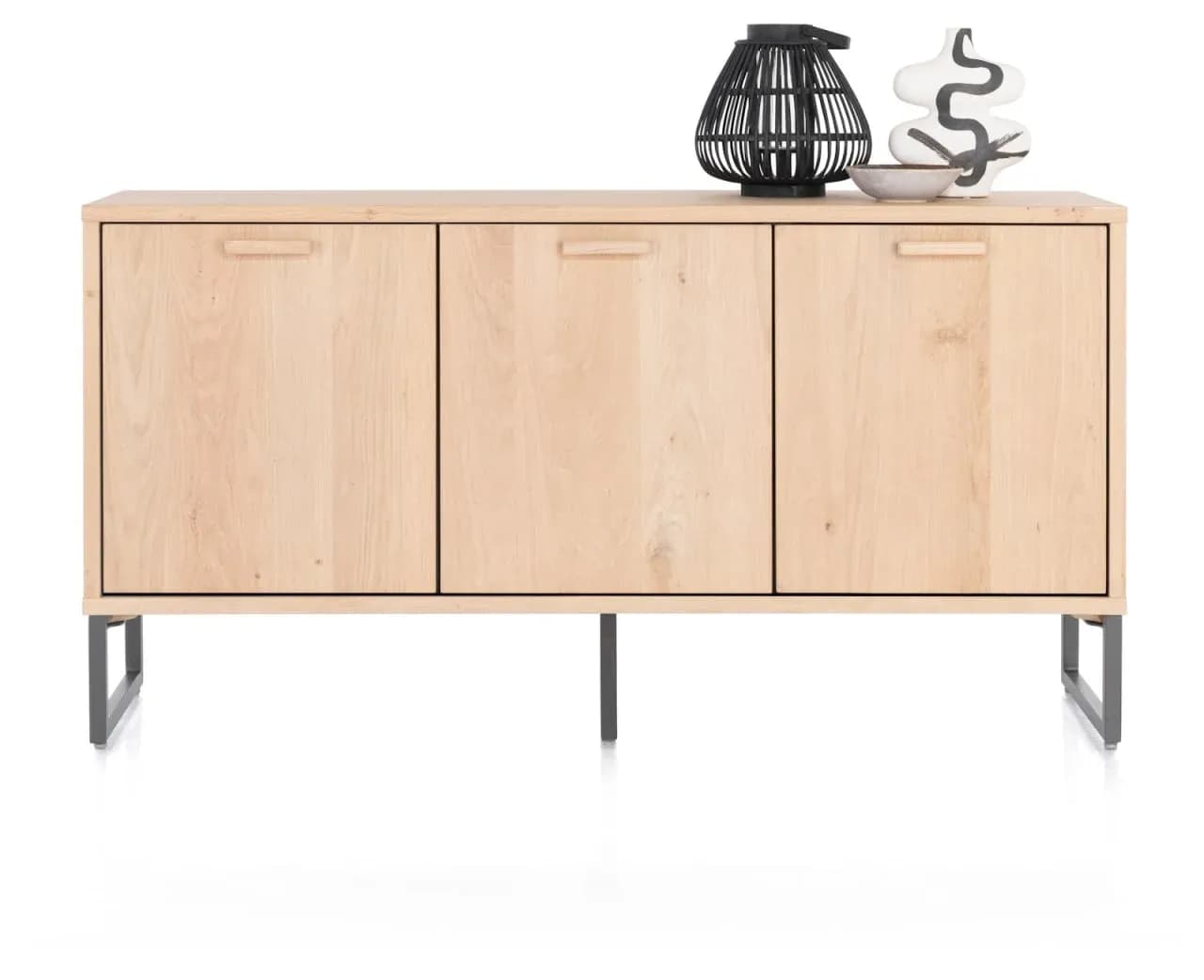 Castello, Sideboard 153 cm - 3-Türen