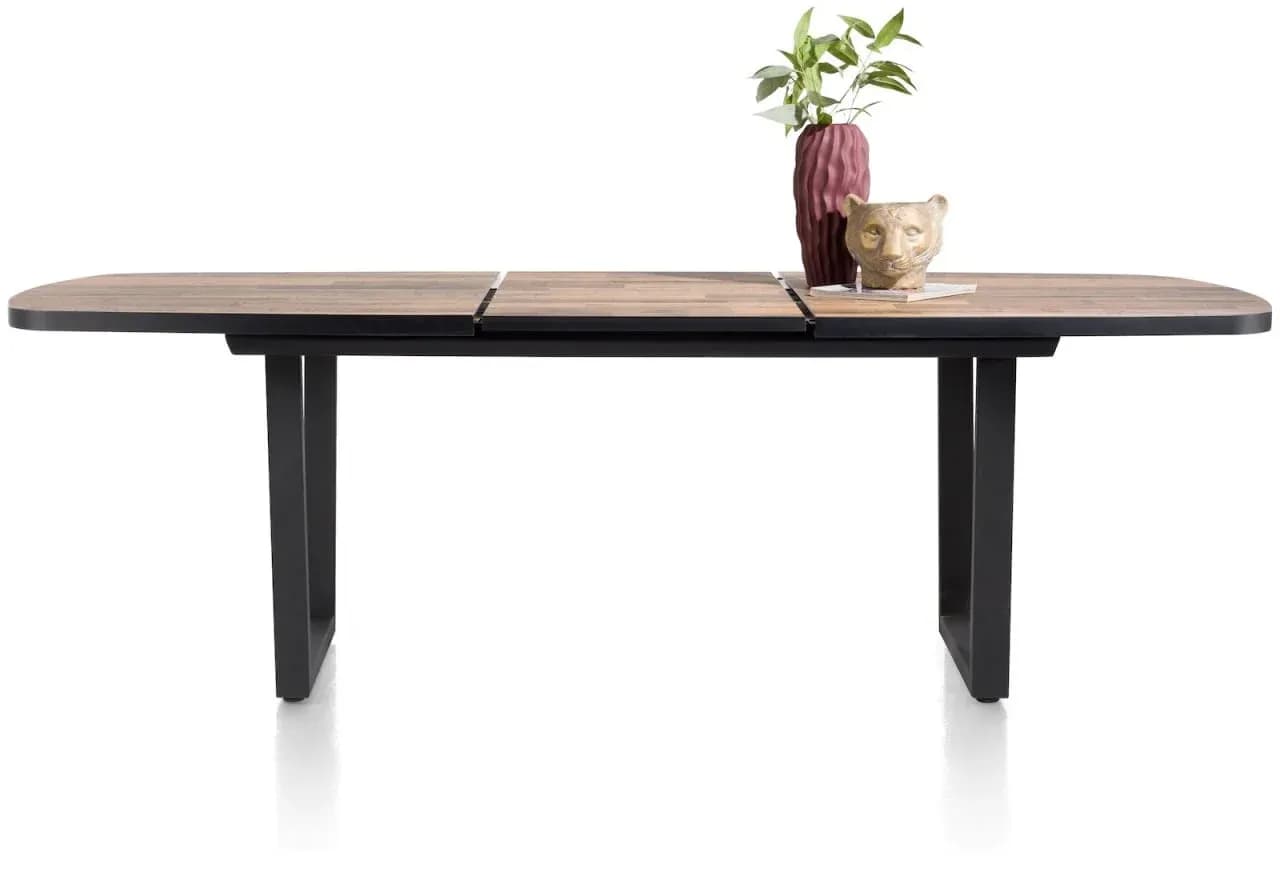 Avalox, Ausziehtisch oval 190 (+ 60) x 110 cm