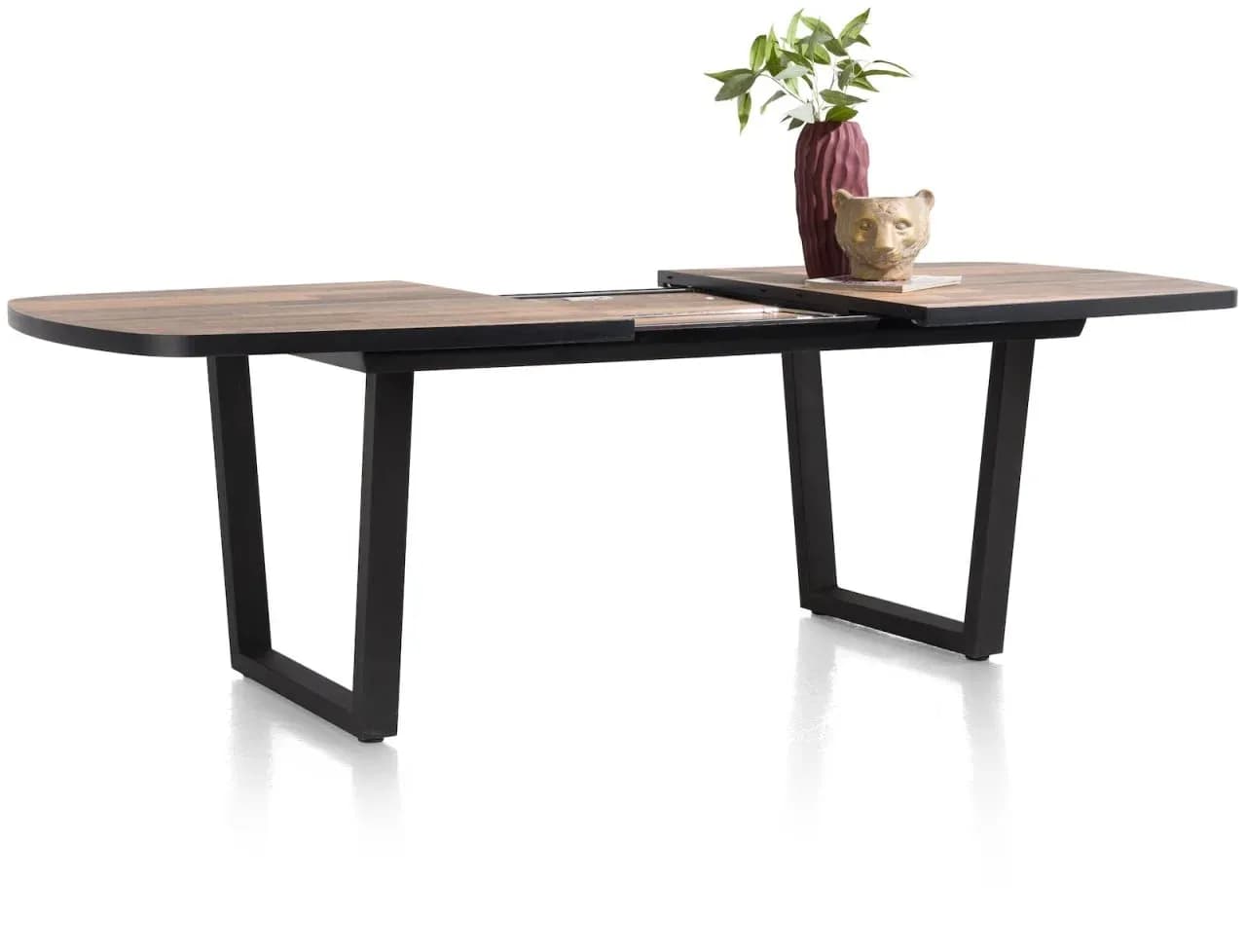 Avalox, Auszieh-Tresentisch oval 190 (+ 60) x 110 cm