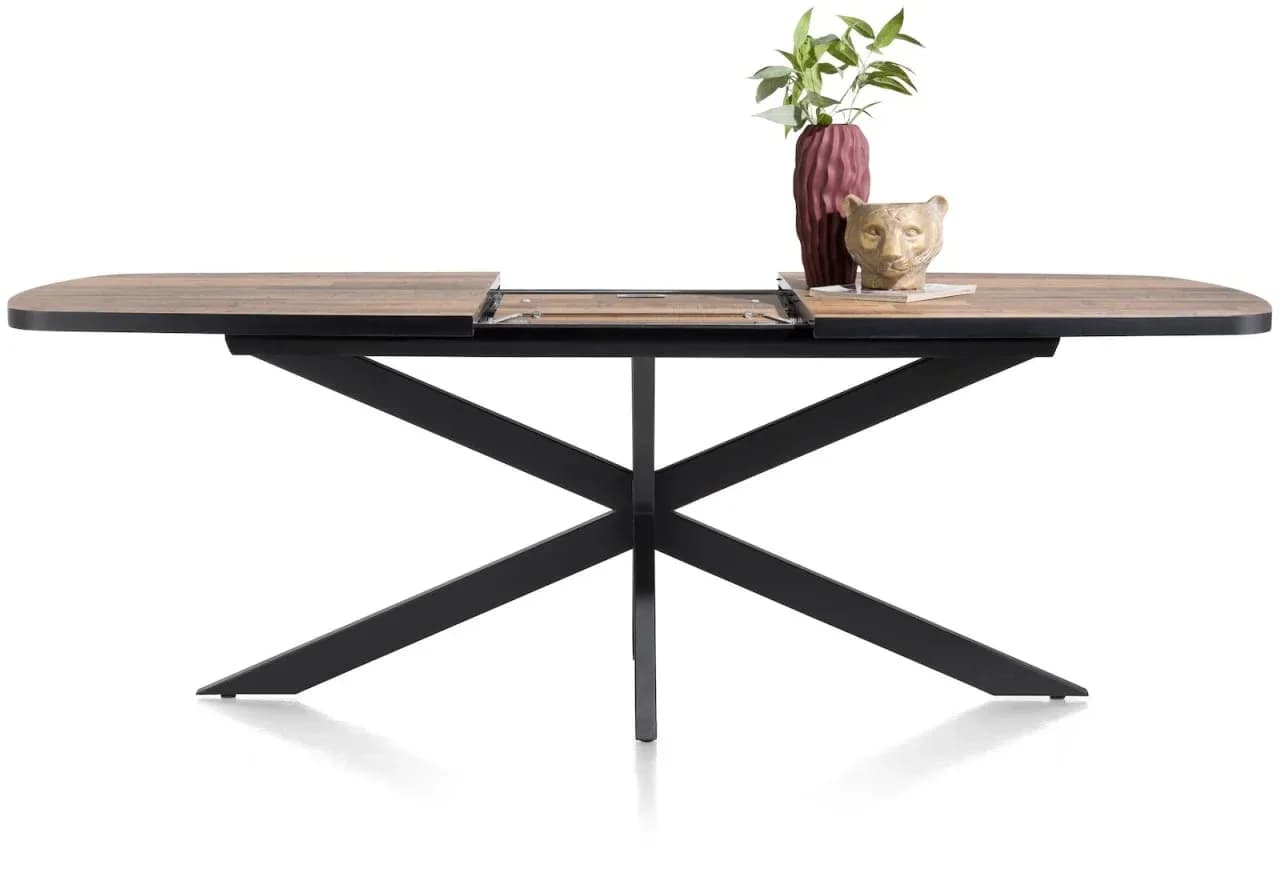 Avalox, Ausziehtisch oval 190 (+ 60) x 110 cm