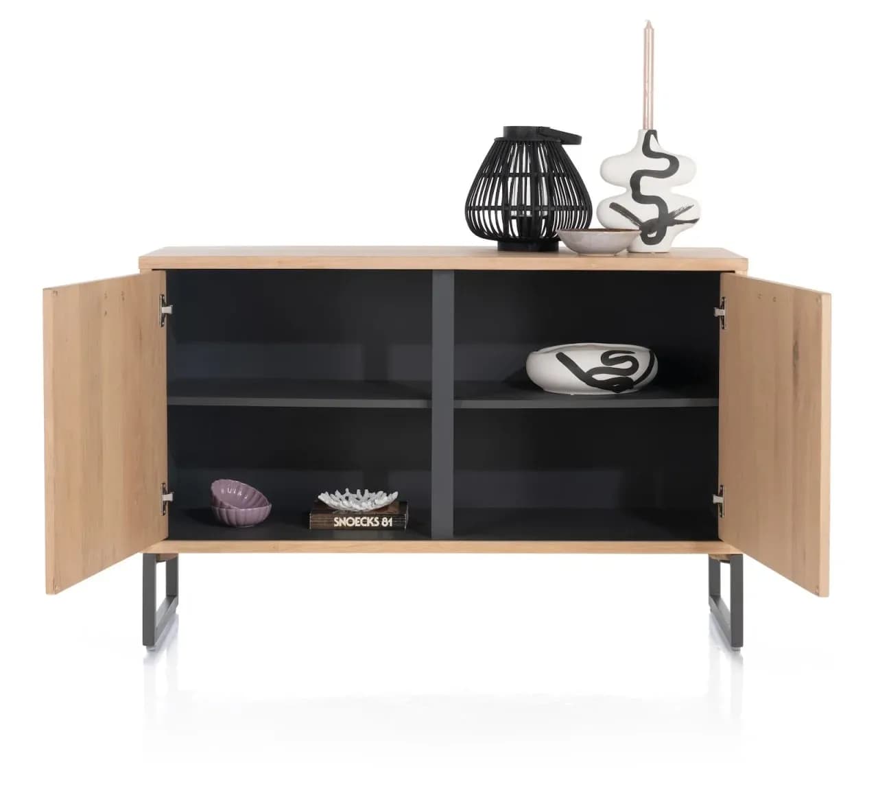 Castello, Sideboard 123 cm - 2-Türen