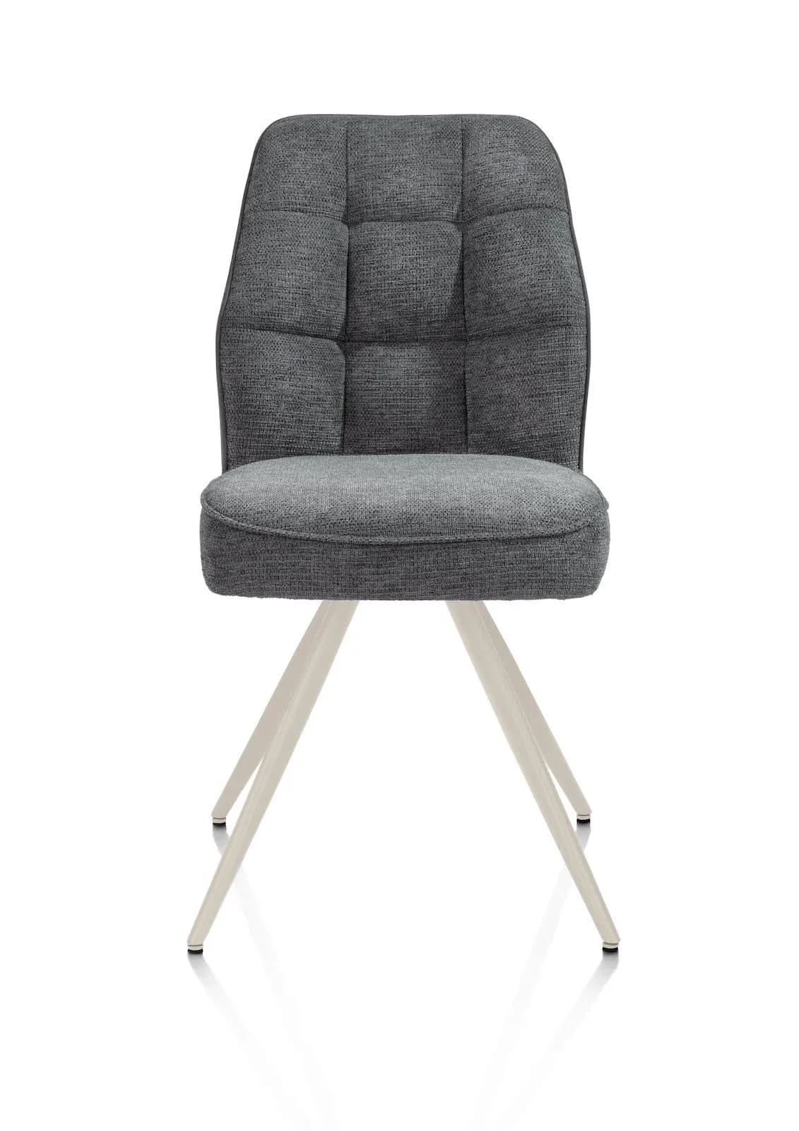 Bell, Stuhl - Gestell Creme - Taschenfederkern - Kombi Calabria/Vada