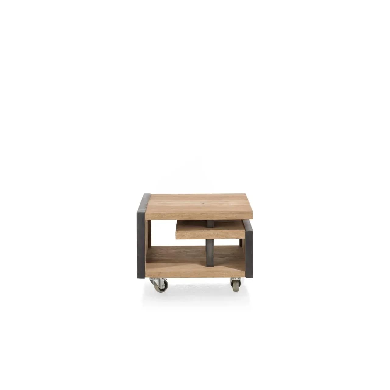 Metalo, Beistelltisch 60 x 60 cm + 1-Nische