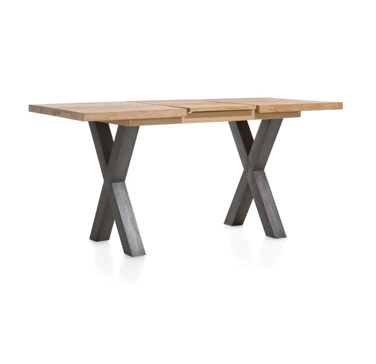 Metalox, Tresentisch ausziehbar 140 (+ 50) x 90 cm (Höhe: 92 cm)