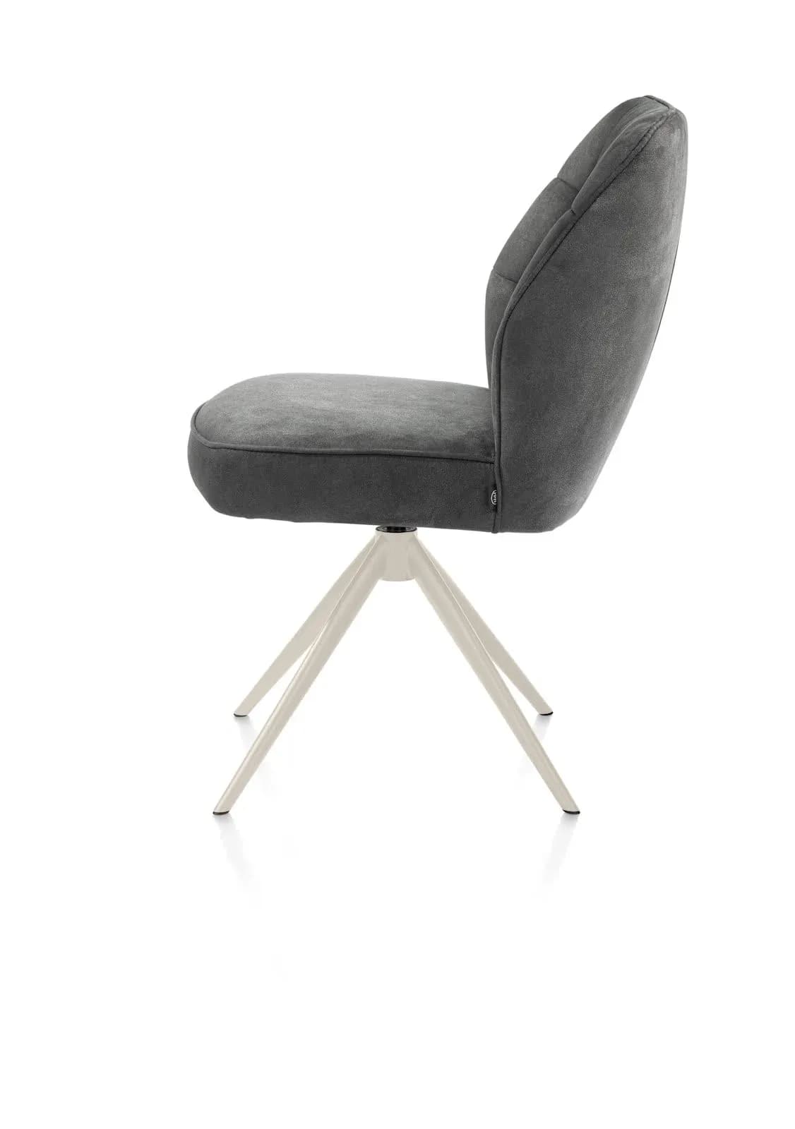 Bell, Stuhl - Gestell Creme - drehbar - Kippfunktion - Taschenfederkern - Stoff Calabria