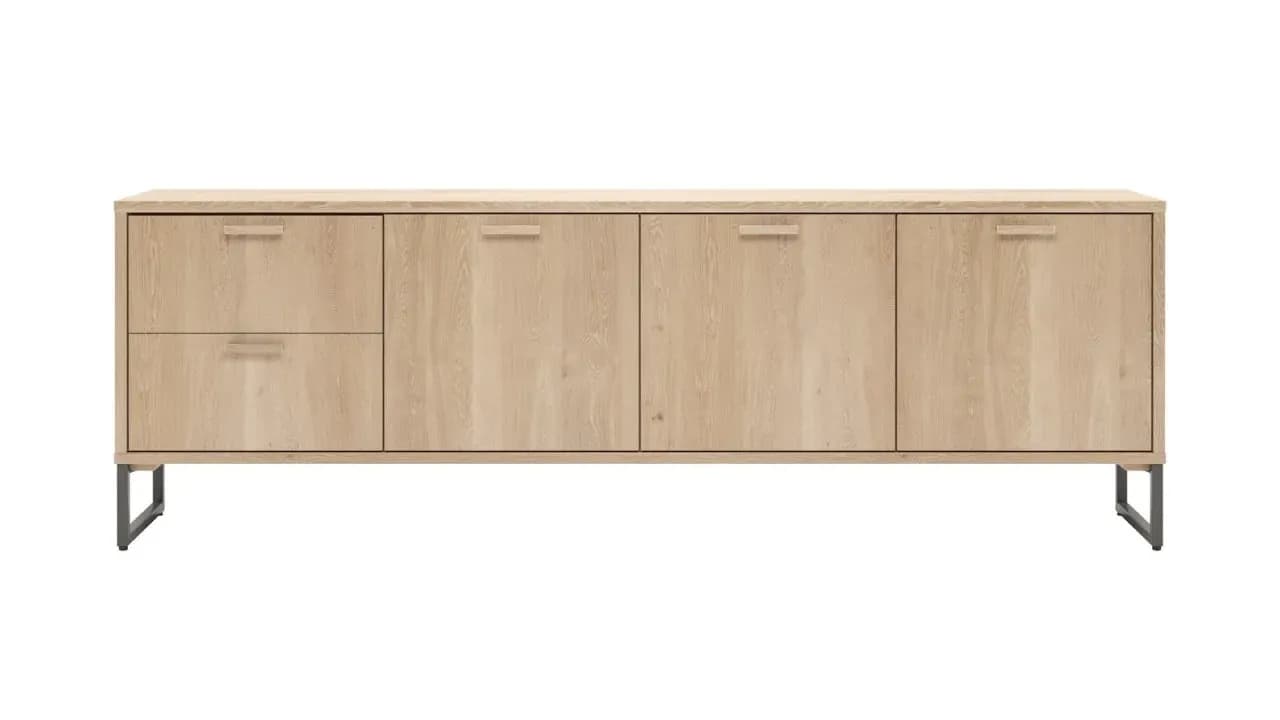 Castello, Sideboard 240 cm - 3-Türen + 2-Laden
