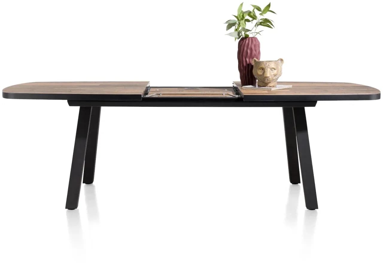 Avalox, Ausziehtisch oval 190 (+ 60) x 110 cm