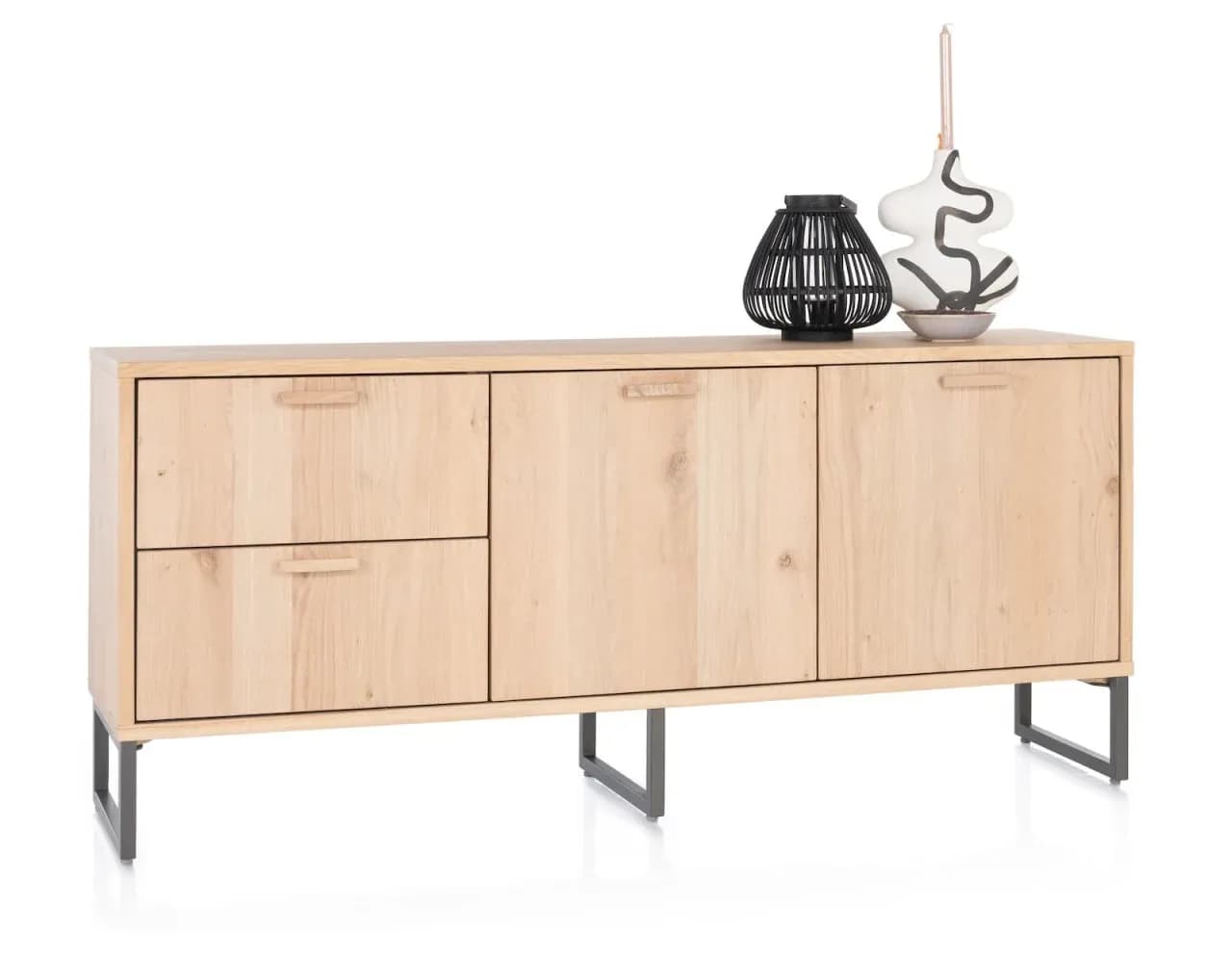Castello, Sideboard 181 cm - 2-Türen + 2-Laden