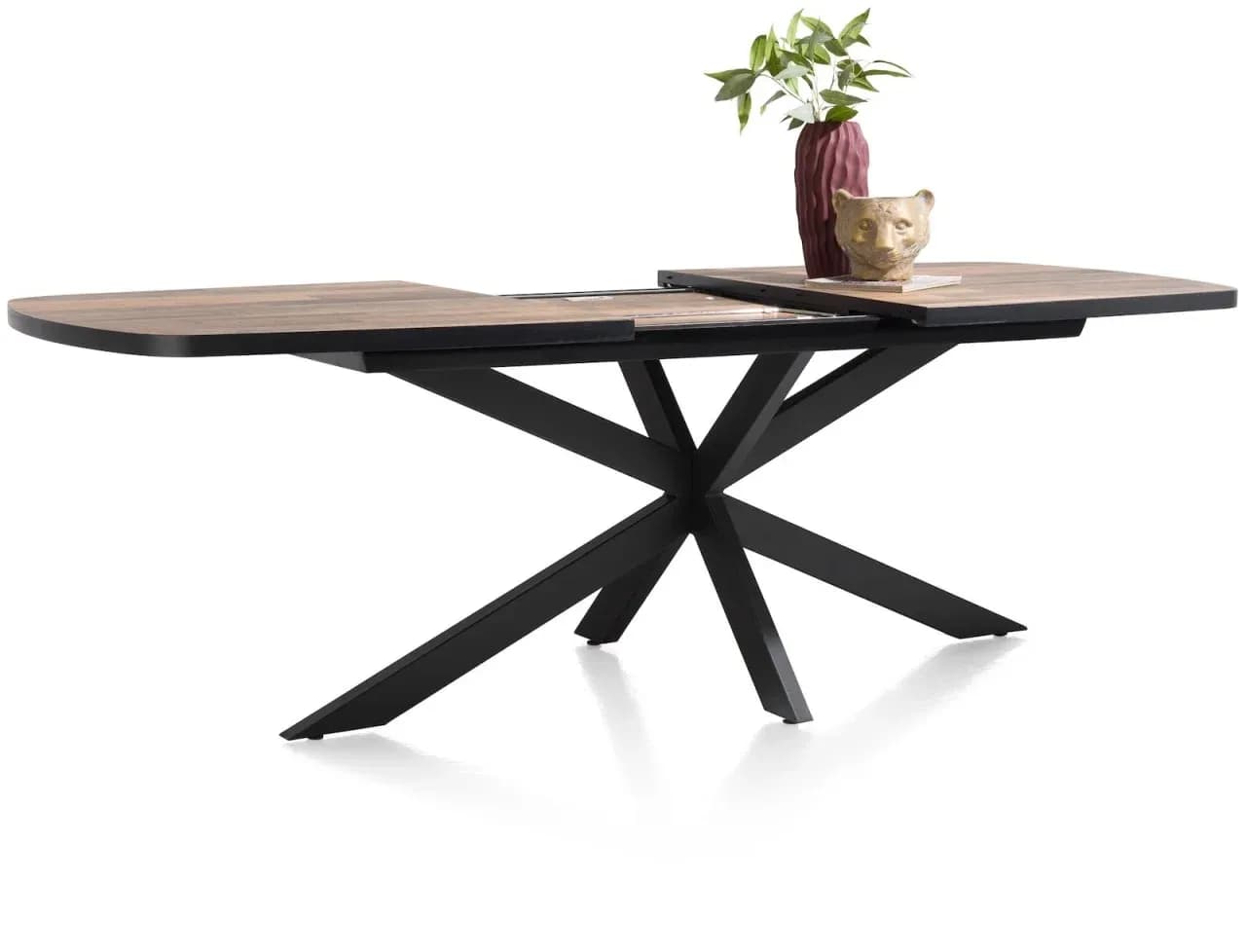 Avalox, Ausziehtisch oval 190 (+ 60) x 110 cm