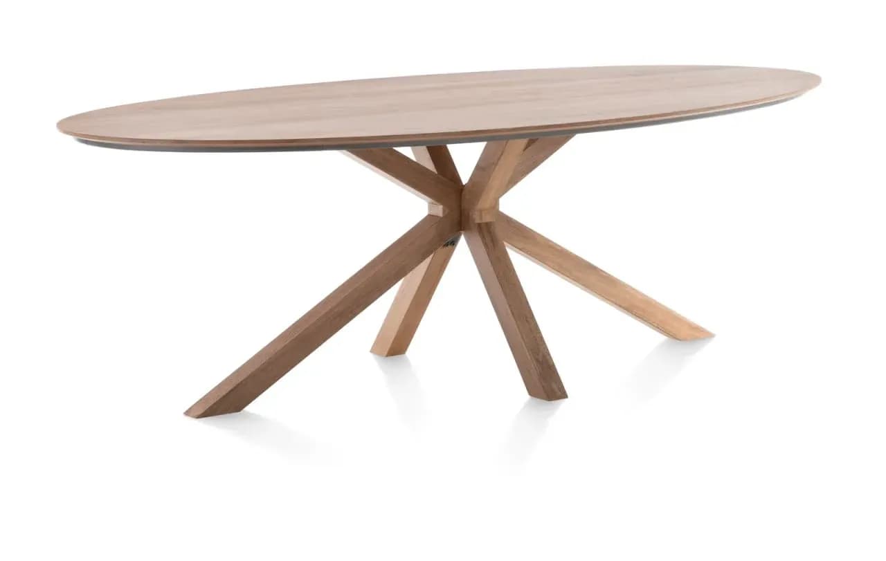 Trapani, Tisch Ellipse 210 x 120 cm