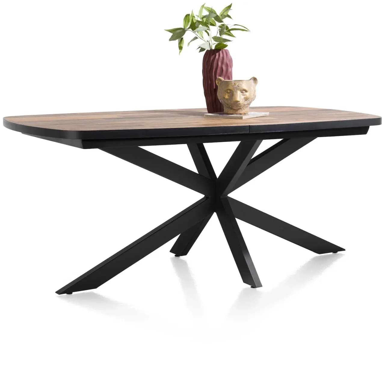 Avalox, Ausziehtisch oval 190 (+ 60) x 110 cm