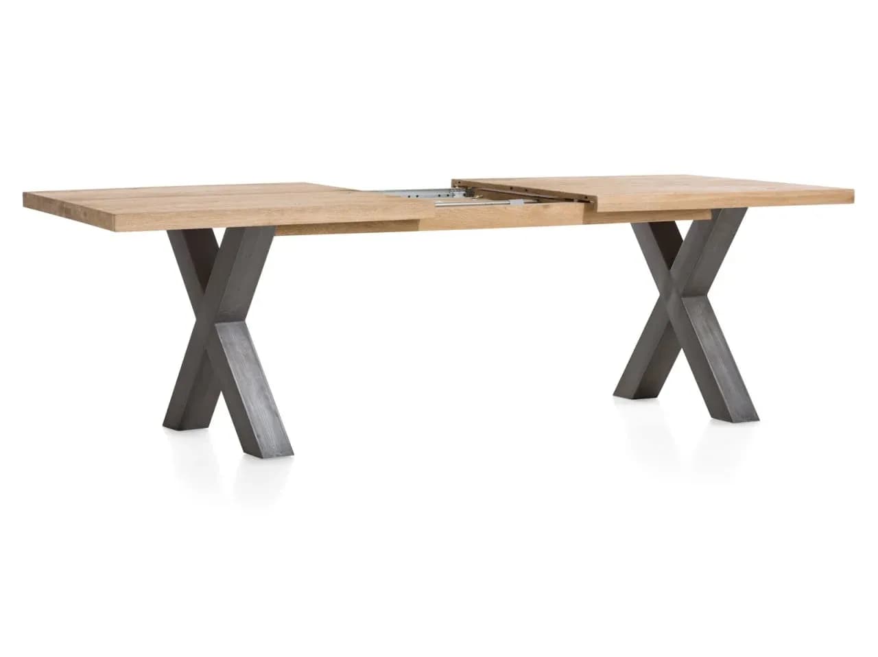 Metalox, Ausziehtisch 190 (+ 50) x 100 cm