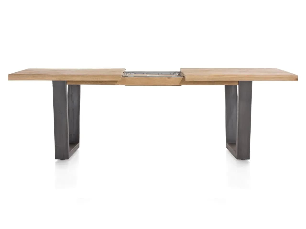 Metalox, Ausziehtisch 190 (+ 50) x 100 cm