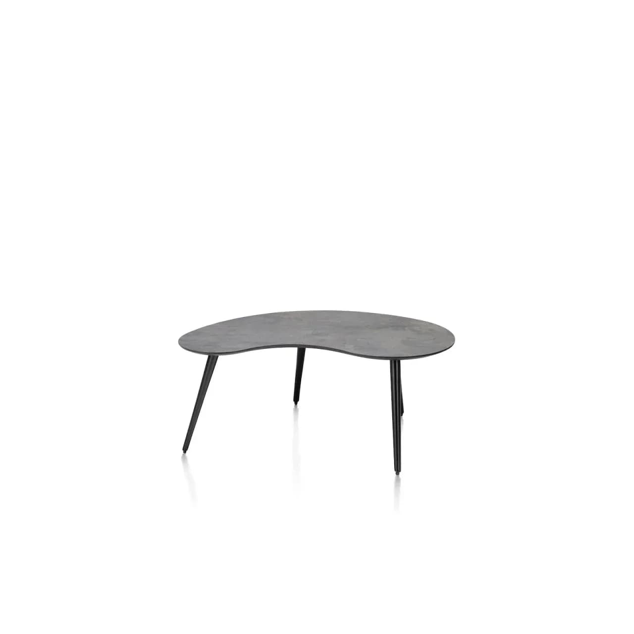 Maze, Couchtisch 100 x 59 cm - Nierenform - Höhe 46 cm