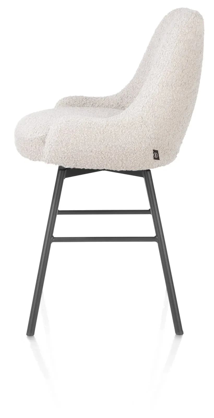 Rocco, Tresenstuhl - drehbar - graphit - Pocket Komfort - Stoff Brioni