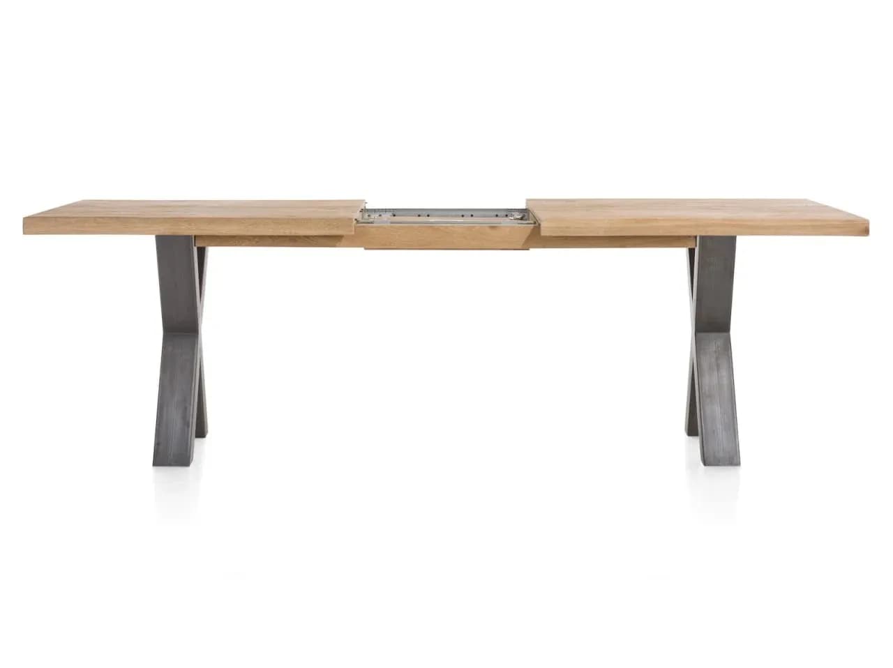 Metalox, Ausziehtisch 190 (+ 50) x 100 cm