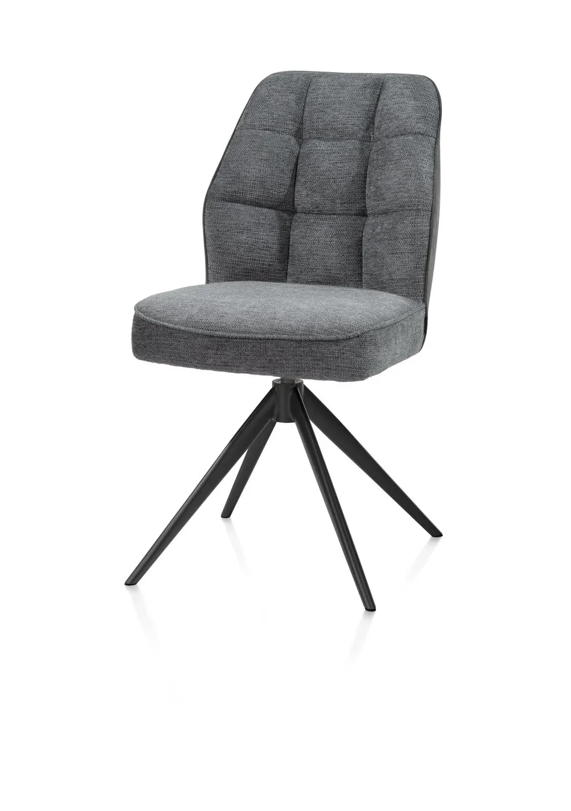 Bell, Stuhl - Gestell rough offblack - drehbar - Kippfunktion - Taschenfederkern - Kombi Ca