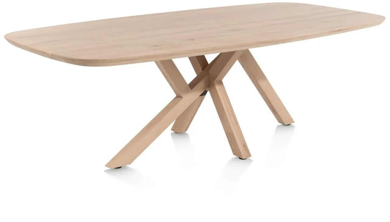 Shimla, Tisch 210 x 120 cm - Holz Fuße
