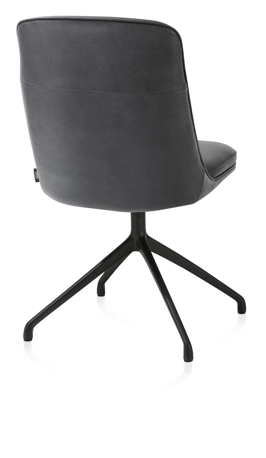 Mateo, Stuhl - drehbar - rough off black - Pala