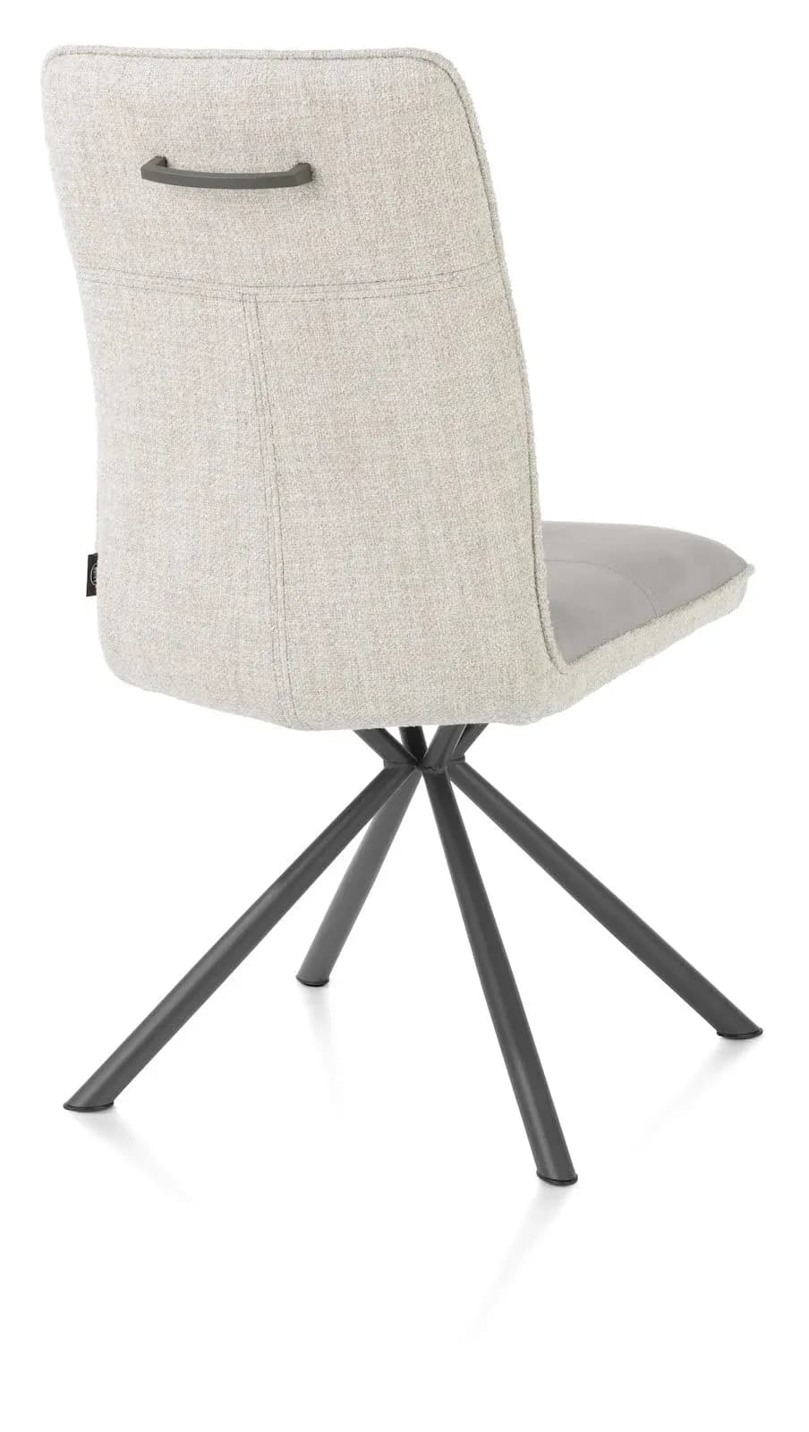 Milva, Stuhl - graphit Gestell - Kombi Luton / Pala + Handgriff