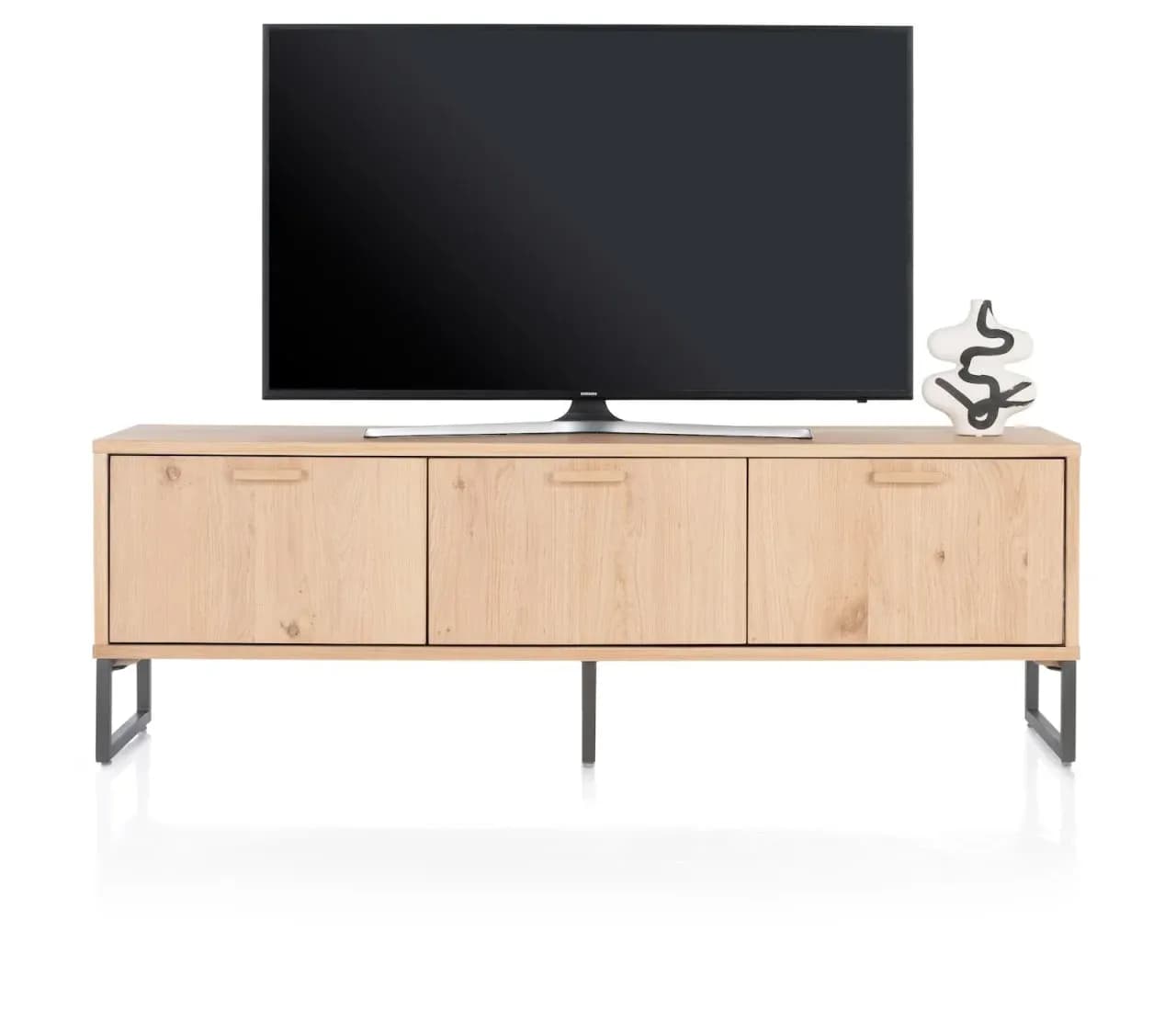 Castello, Lowboard 181 cm - 2-Türen + 1-Klappe